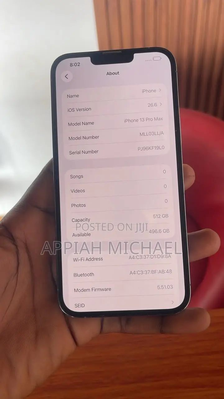 New Apple iPhone 13 Pro Max 512 GB Silver