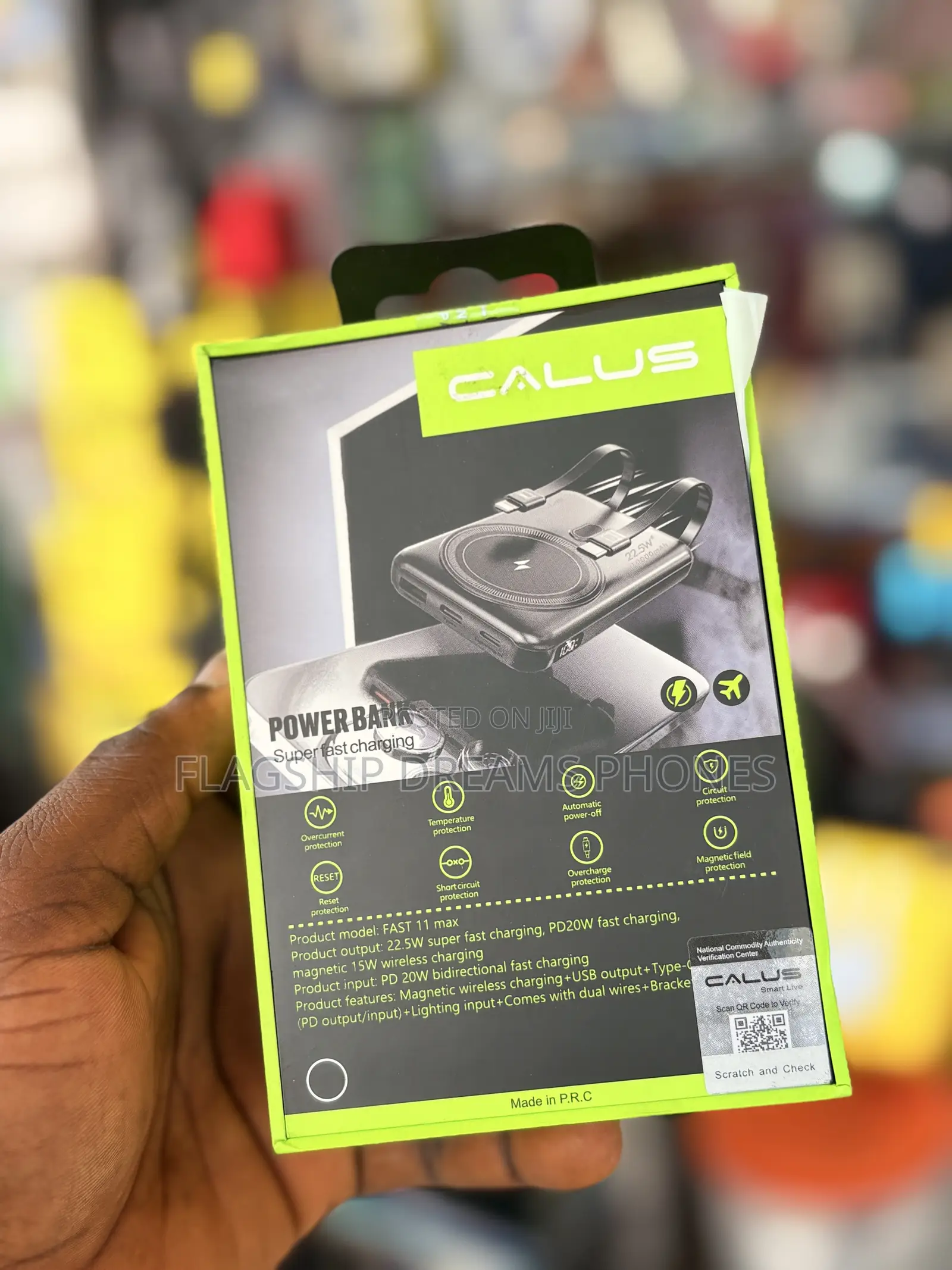 Calus Wireless Power Bank