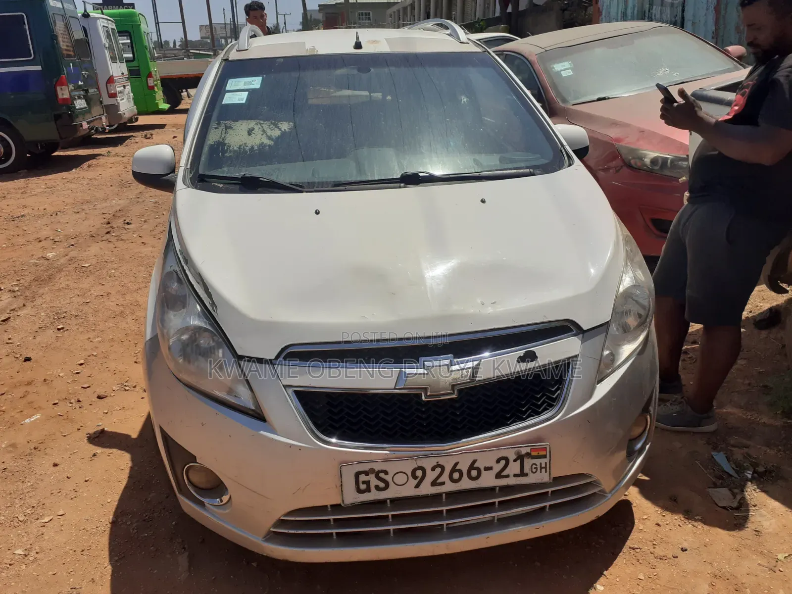 Chevrolet Spark 2012 White