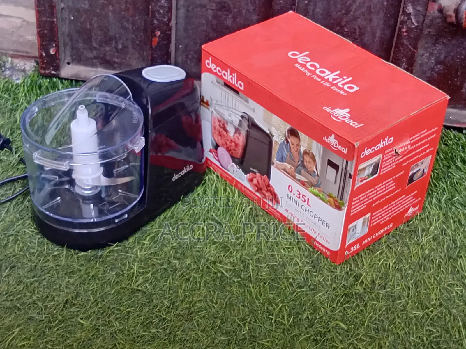 Decakila 350ml Mini Chopper – Powerful & Convenient Kitchen Chopper
