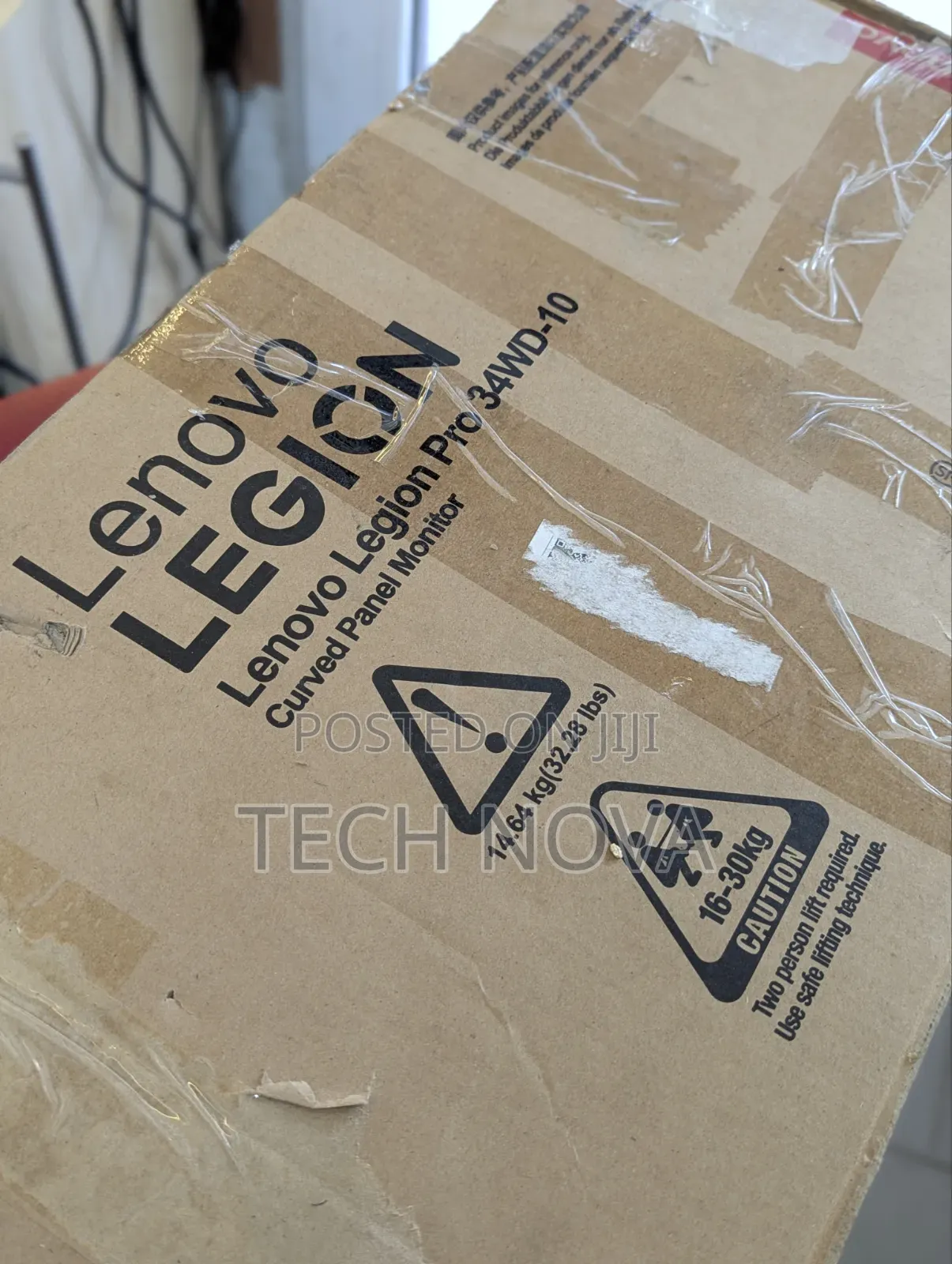 Lenovo Legion Pro 34wd-10 Curved Gaming Monitor – 34" WQHD OLED 240Hz