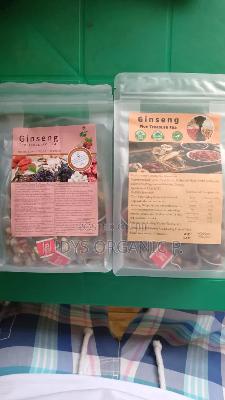 Ginseng Five Treasure and Ten Treasure( Ghc250& 170)