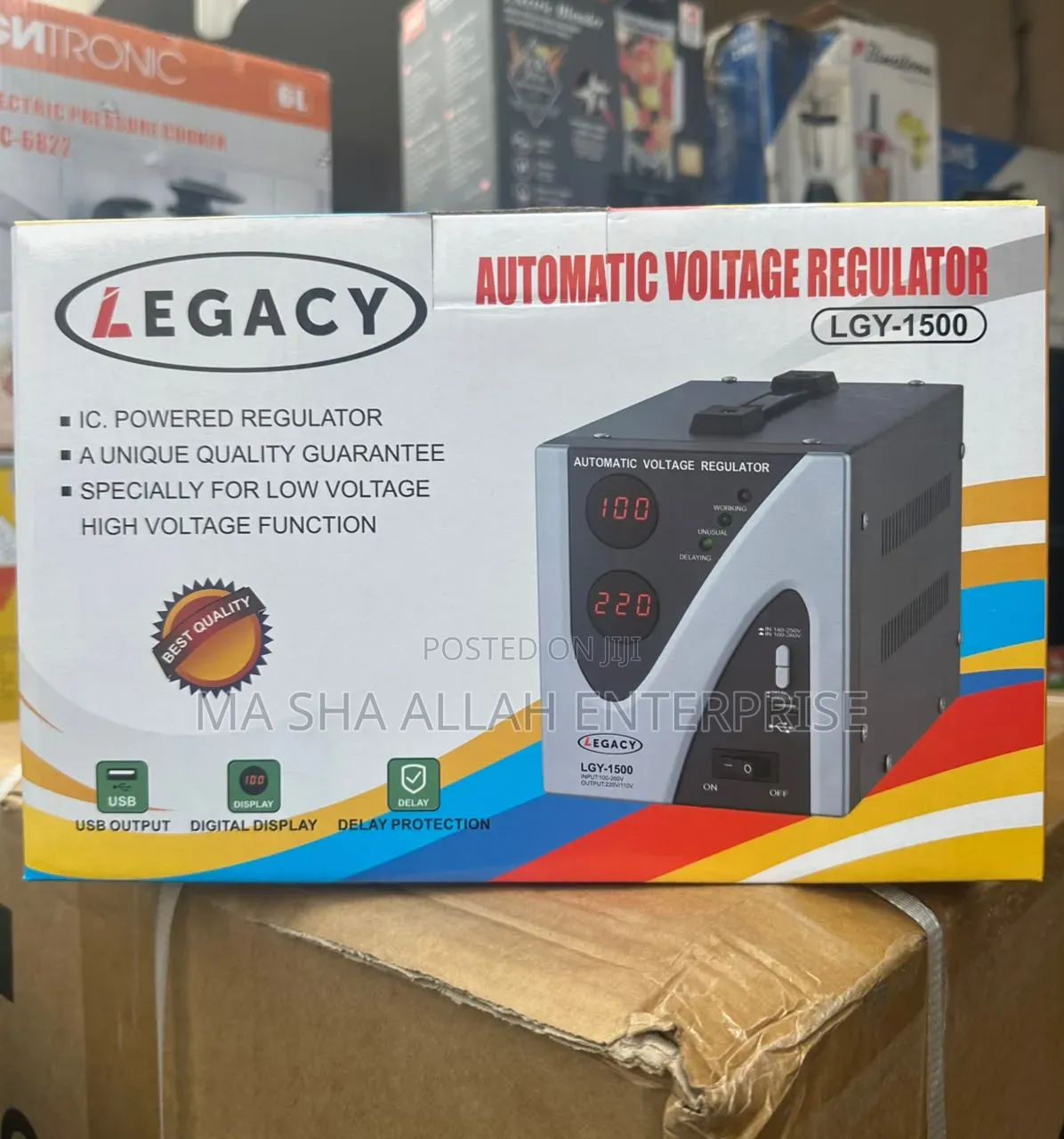 1500 Watt Legacy Powerful & Durable Stabilizer