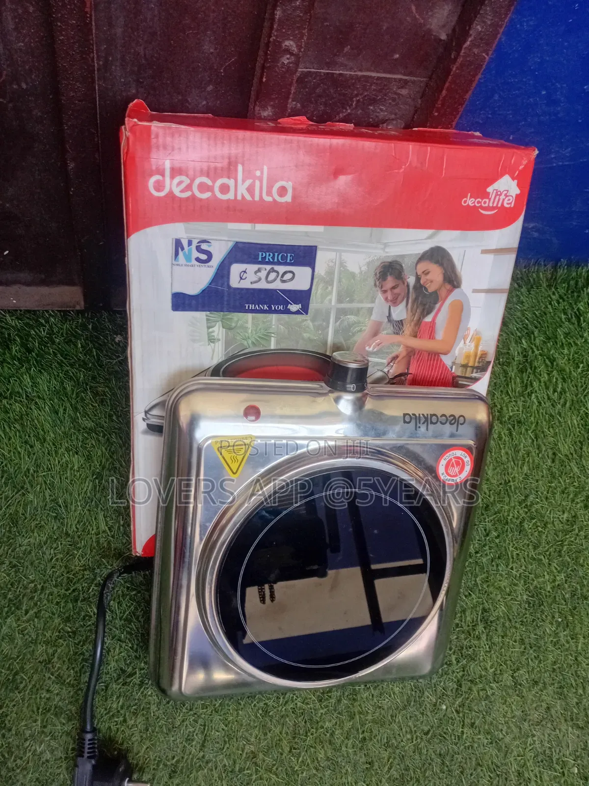 Portable Decakila 1200w Ceramic Cooker Automatic Cooker.