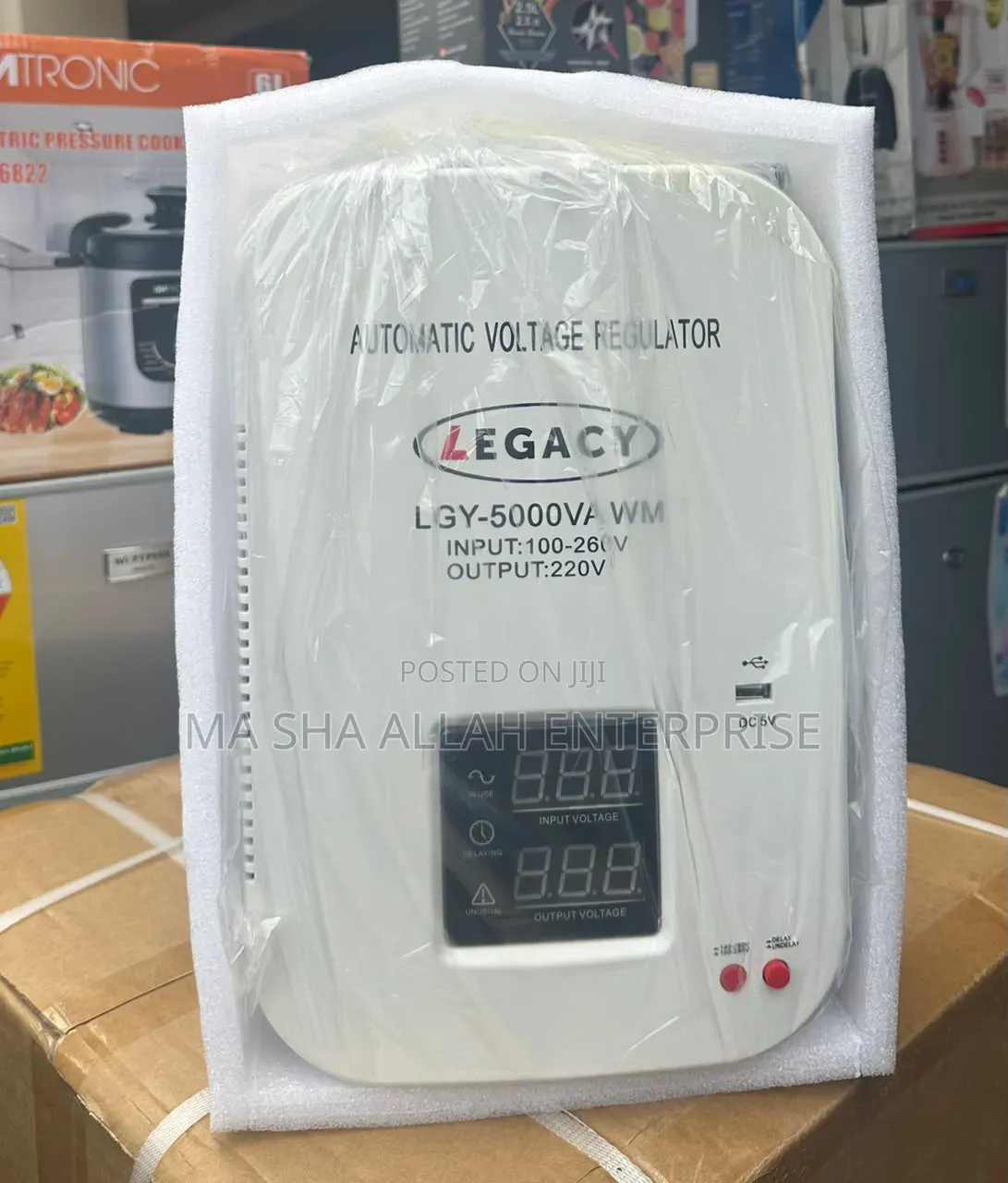 5000 Watt Legacy Powerful & Durable Air Conditioner Stabilizer