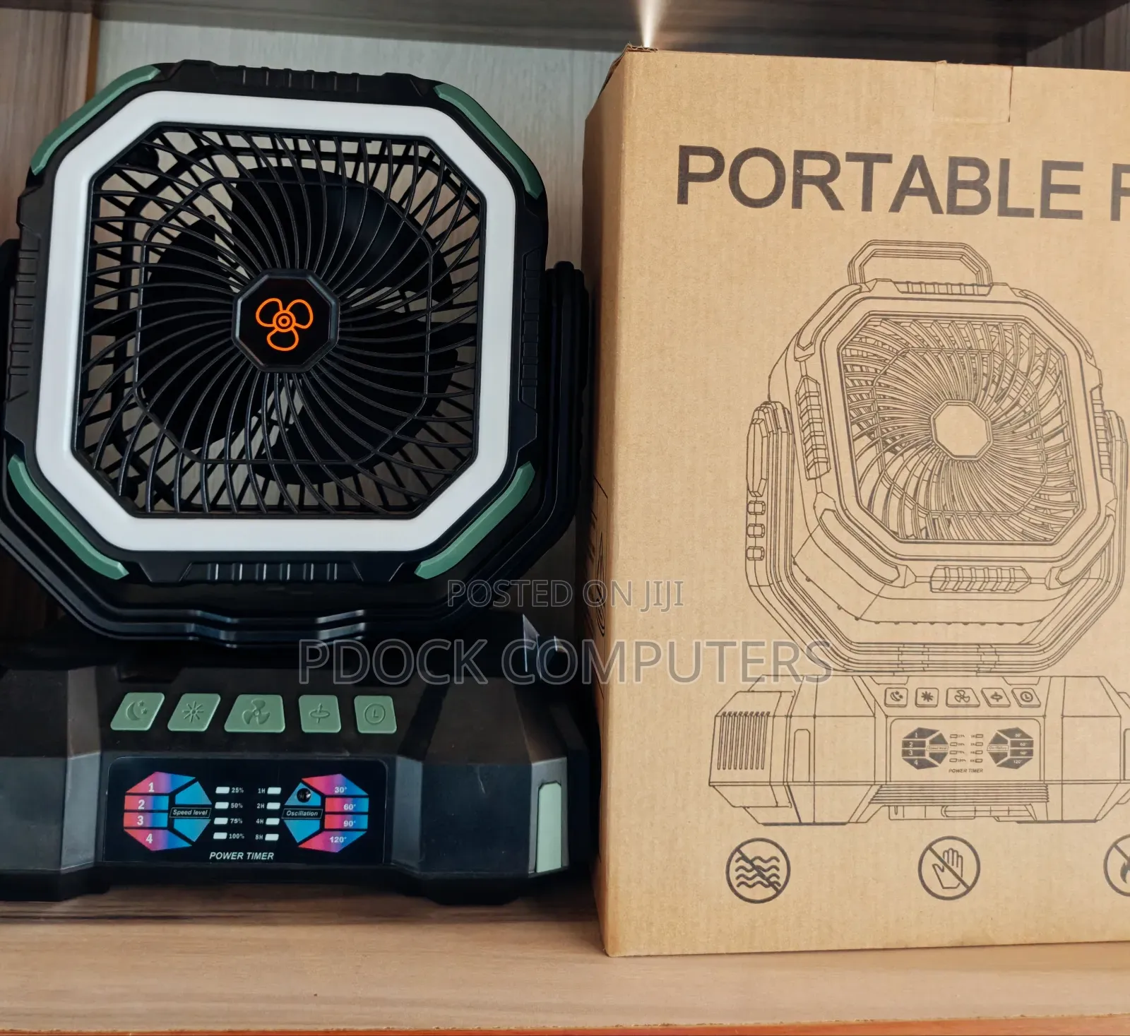 Portable Solar Fan F22S