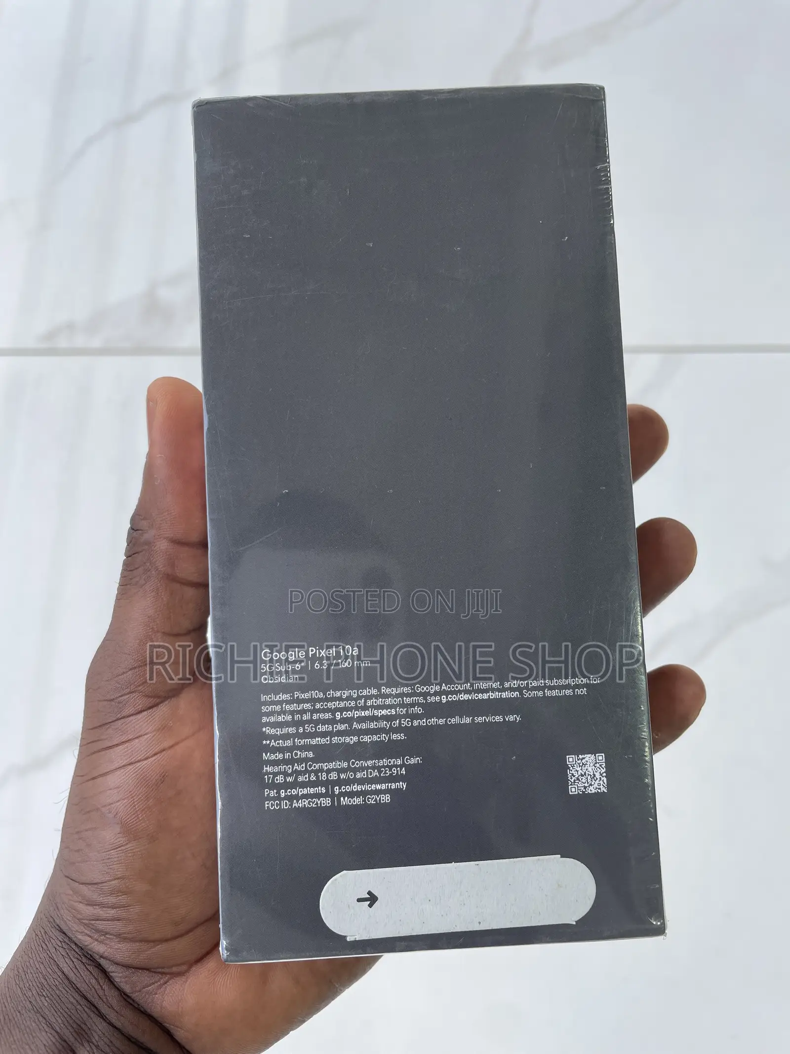 New Google Pixel 10a 256 GB Black