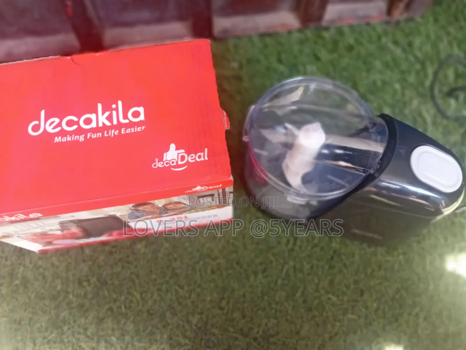 Decakila 0.35L Mini Chopper Stainless Chopper.