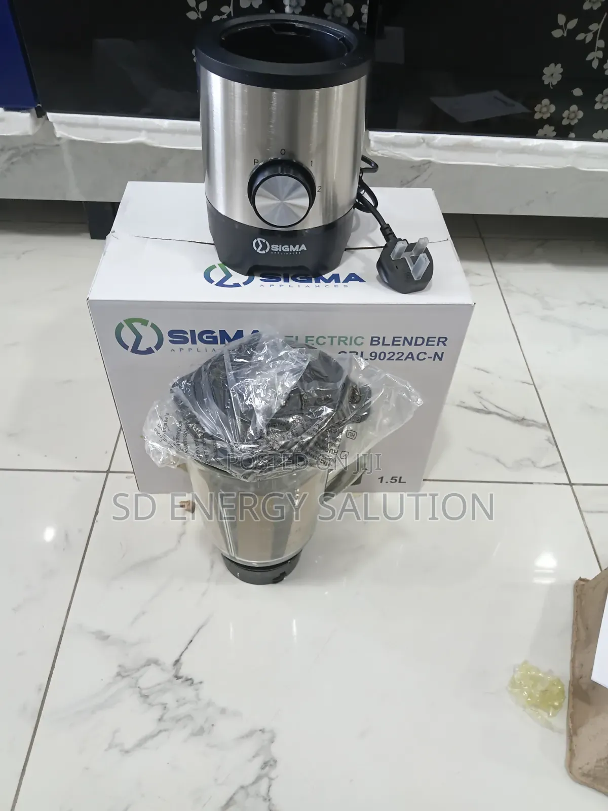 Sigma Blender- Built Strong for Daily Use