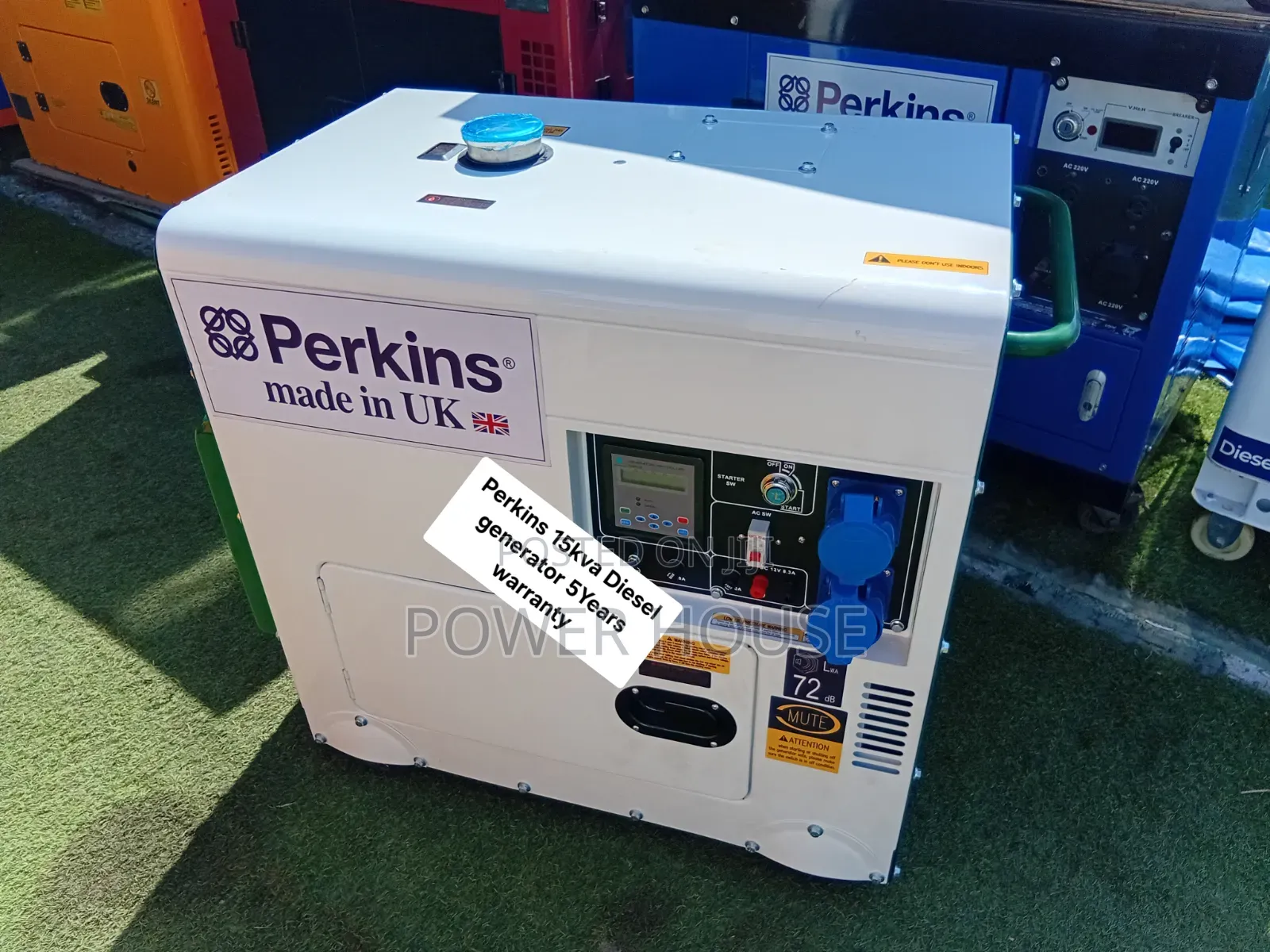 Perkins 15kVA Diesel Generator – Heavy-Duty Power You Can Trust