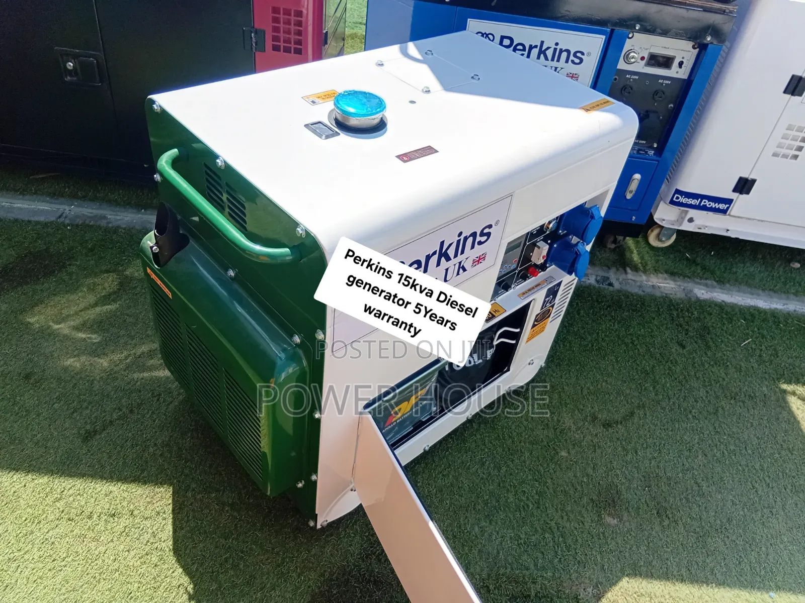 Perkins 15kVA Generator – Durable Diesel Power for Work & Home