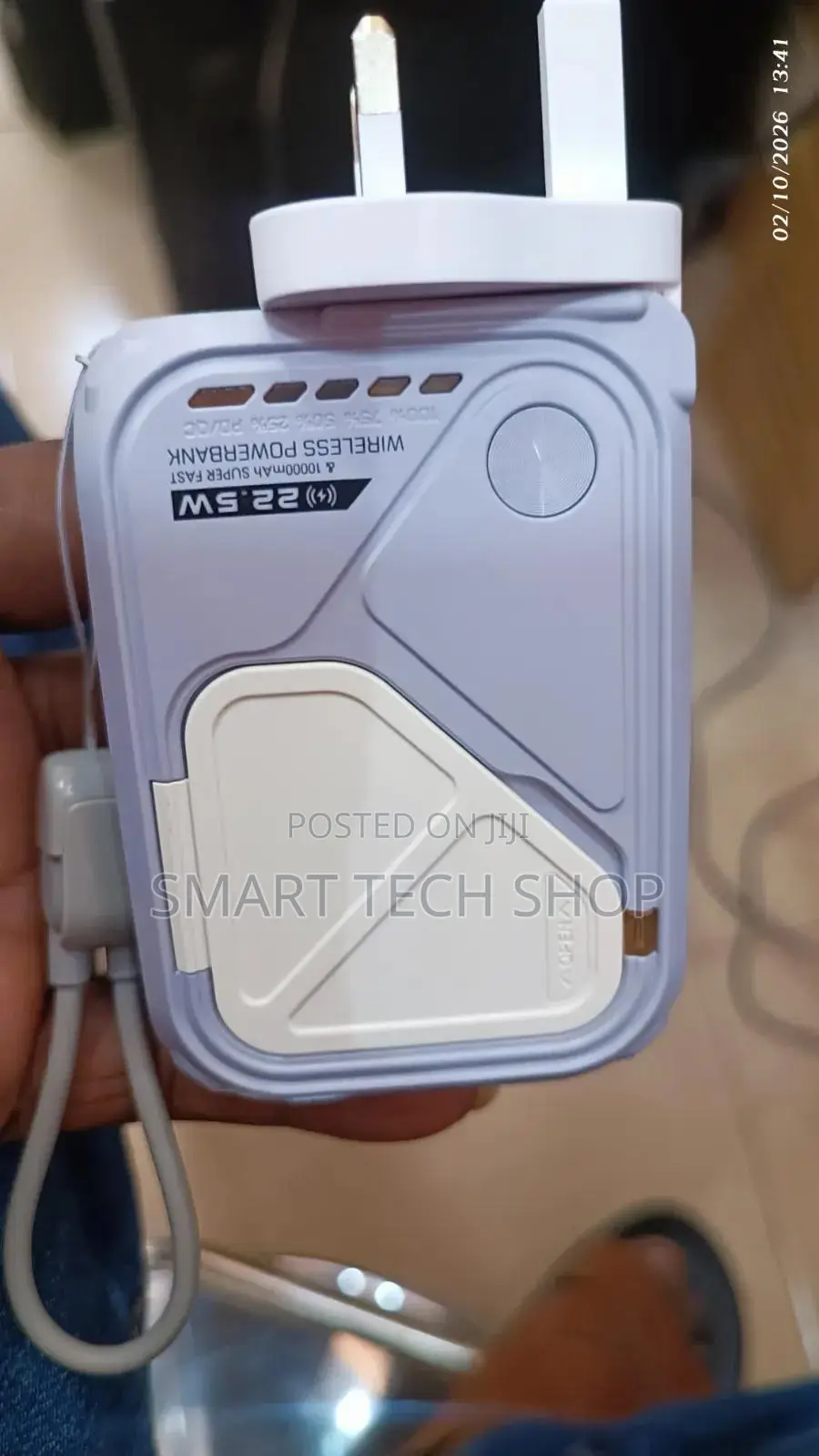Multi-Functional 5-in-1 Magnetic Wireless Power Bank and Wall Adapter