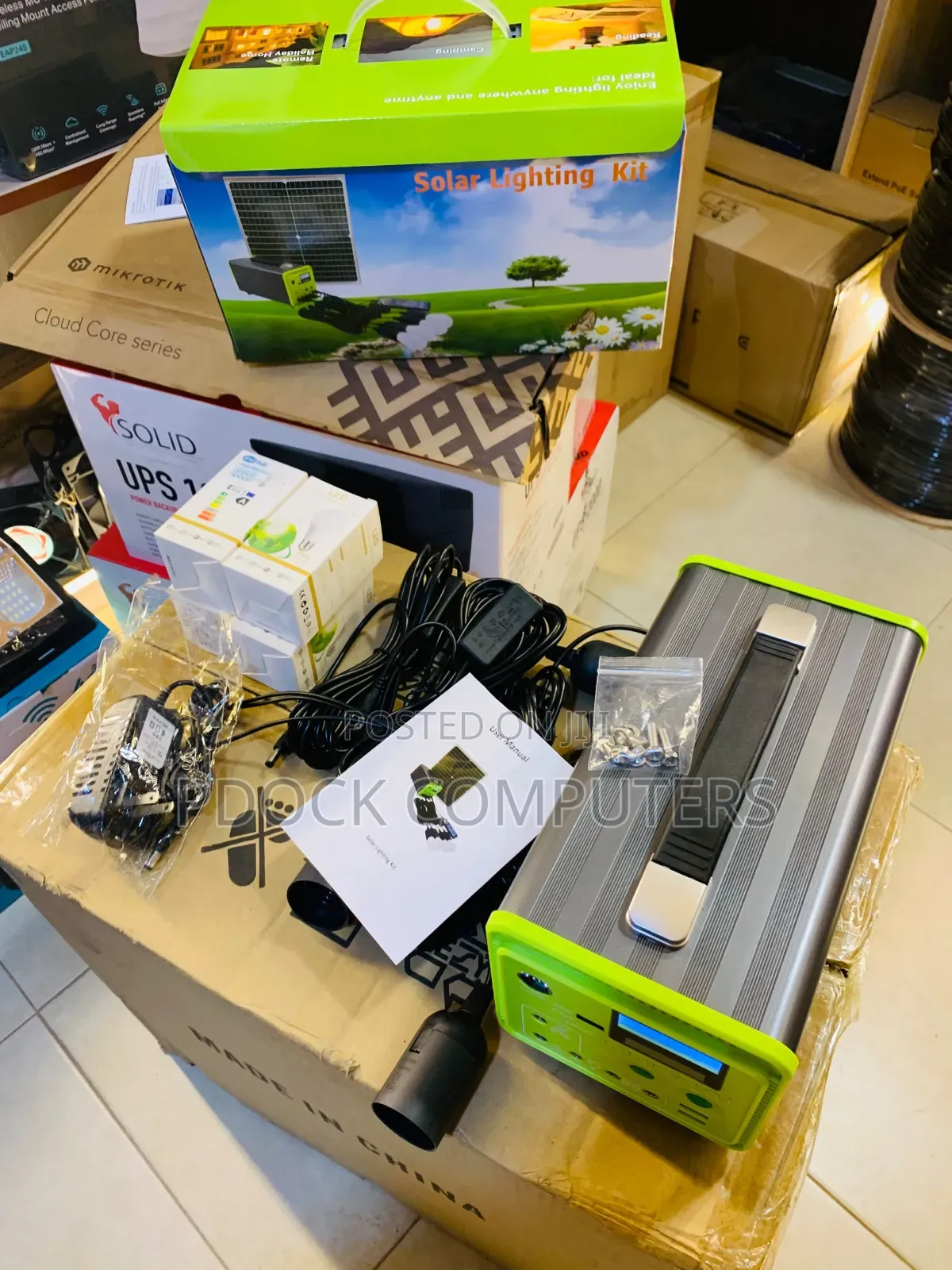 Solar Lighting Kit