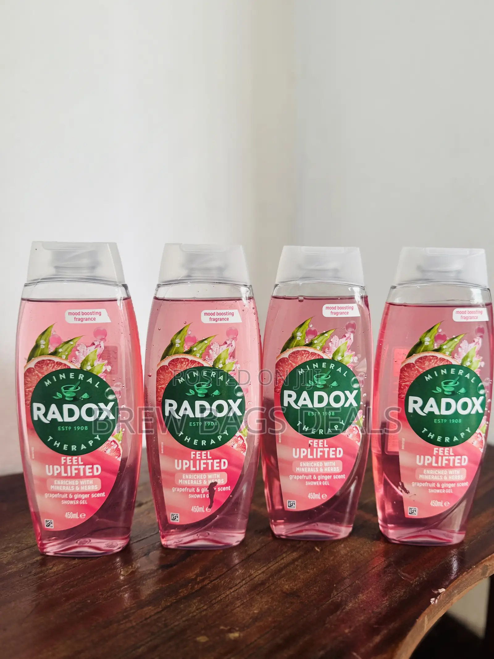 Radox Mineral Therapy Feel Uplifted Shower Gel 450ml From UK.