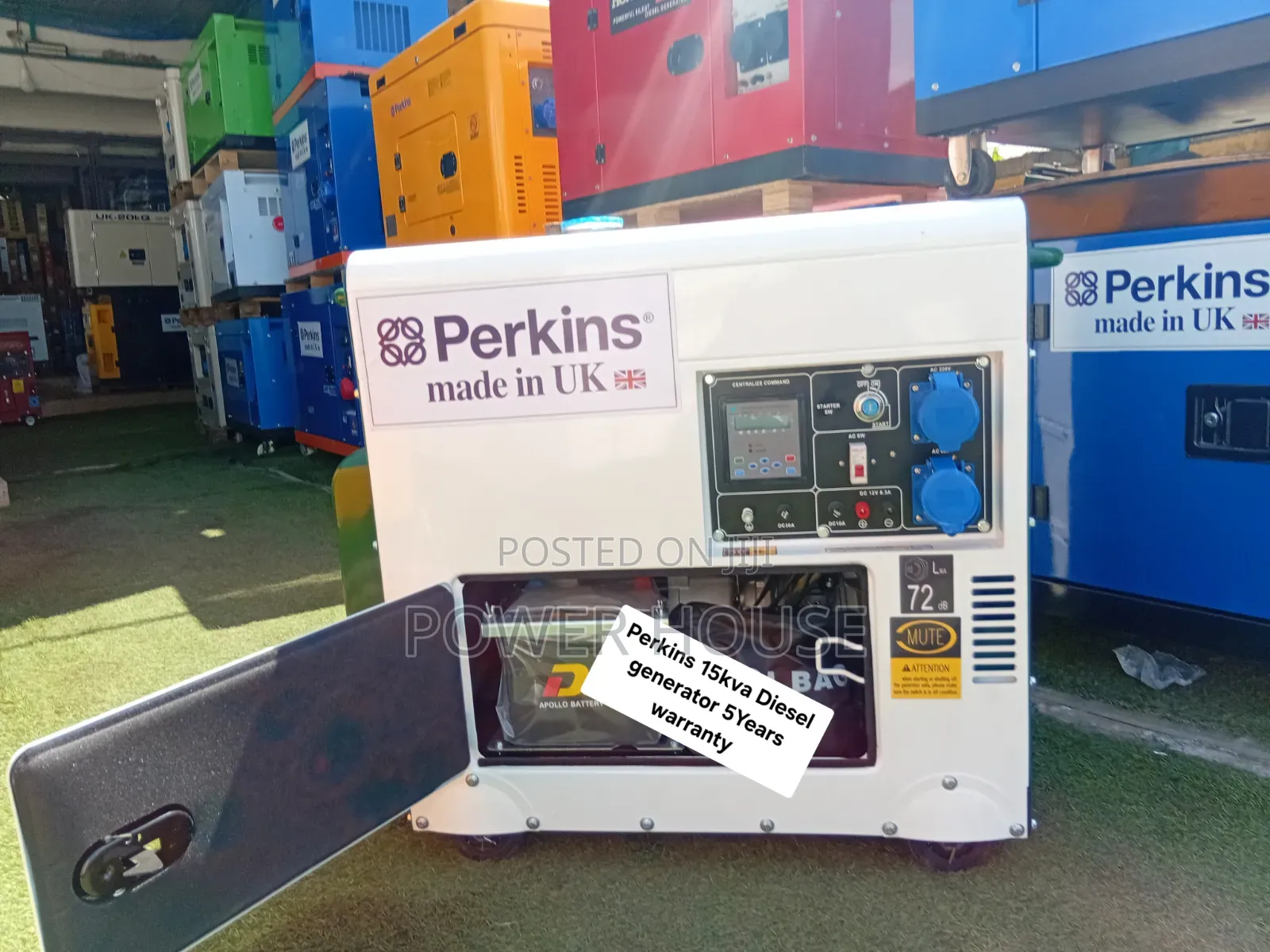 Perkins 15kVA Diesel Generator – Keep Your Business Powered