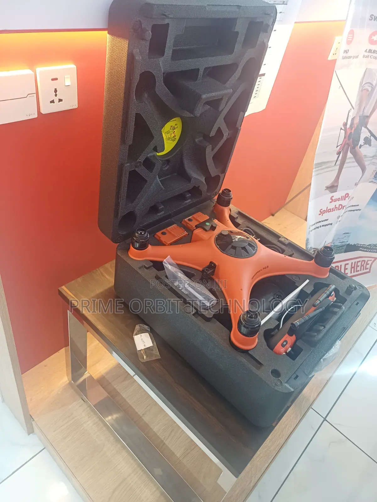 SwellPro Fisherman FD1+ Waterproof Fishing Drone