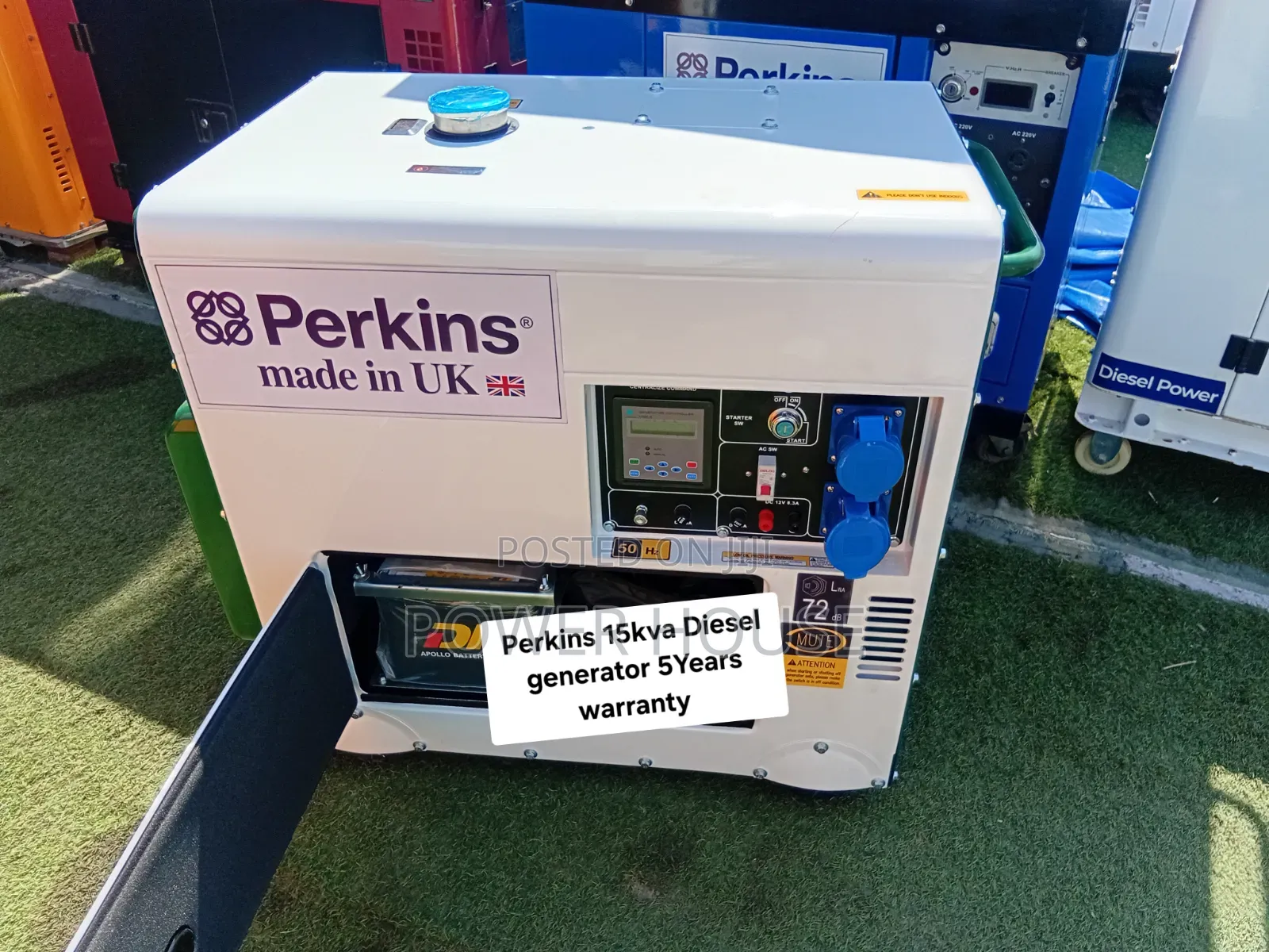 Perkins 15kVA Diesel Generator – Strong, Efficient & Dependable Power