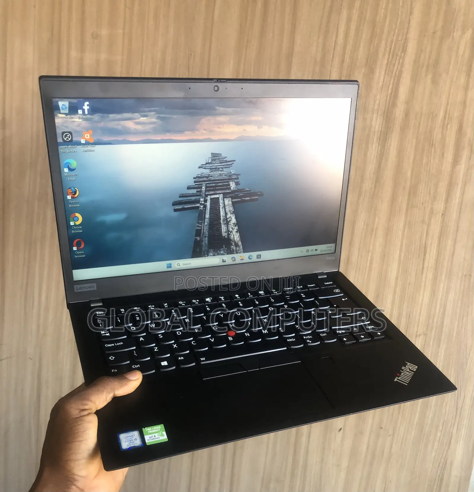 Laptop Lenovo ThinkPad T490s 16GB Intel Core i5 SSD 256GB