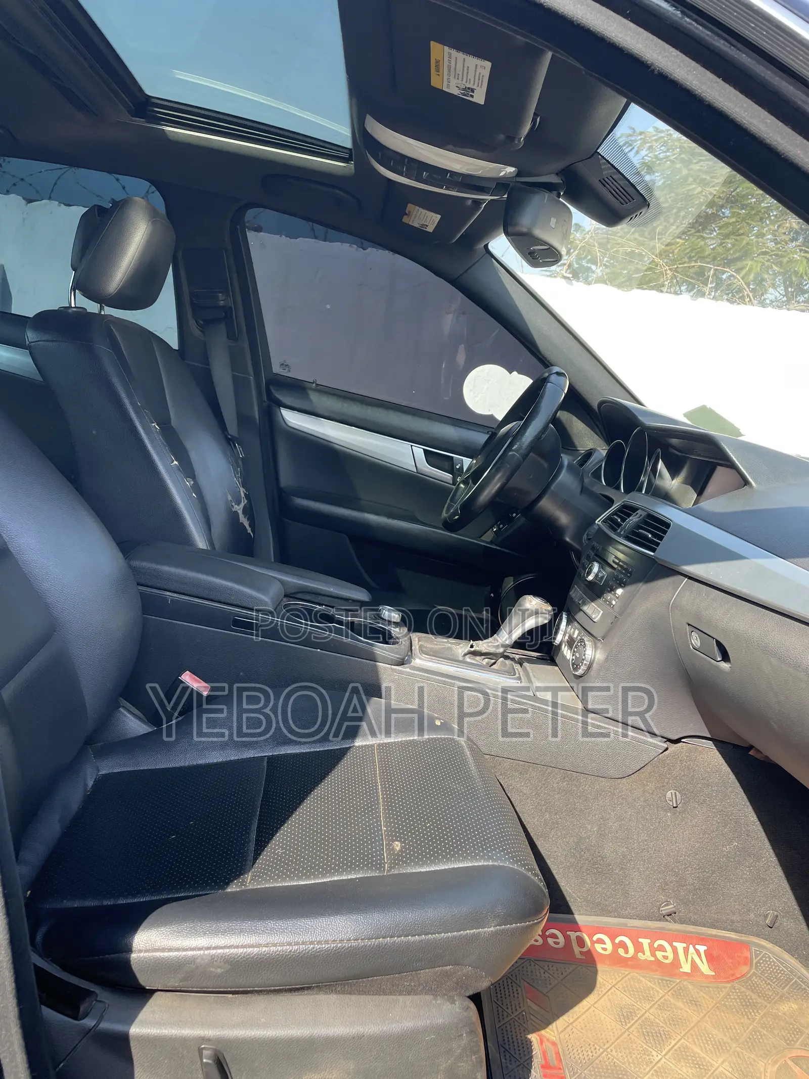 Mercedes-Benz C250 2014 Black