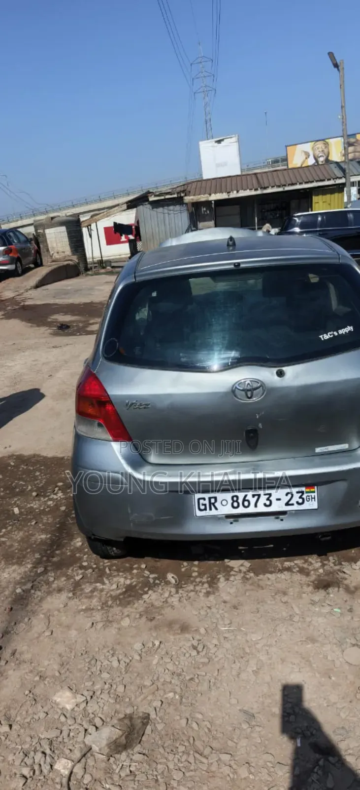 Toyota Vitz 2010 Gray