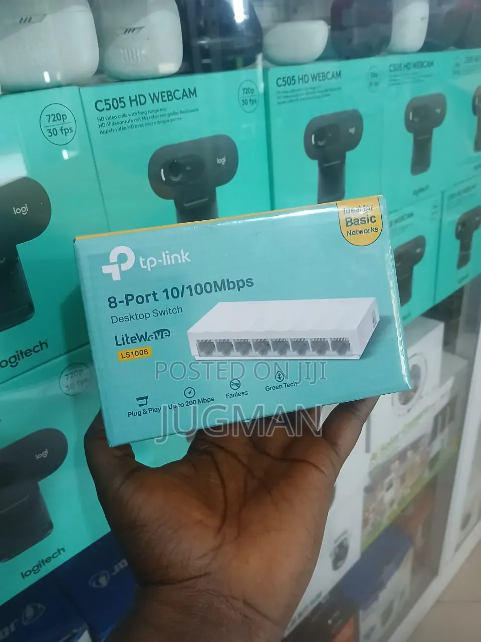 TP-Link 8-Port 10/100Mbps