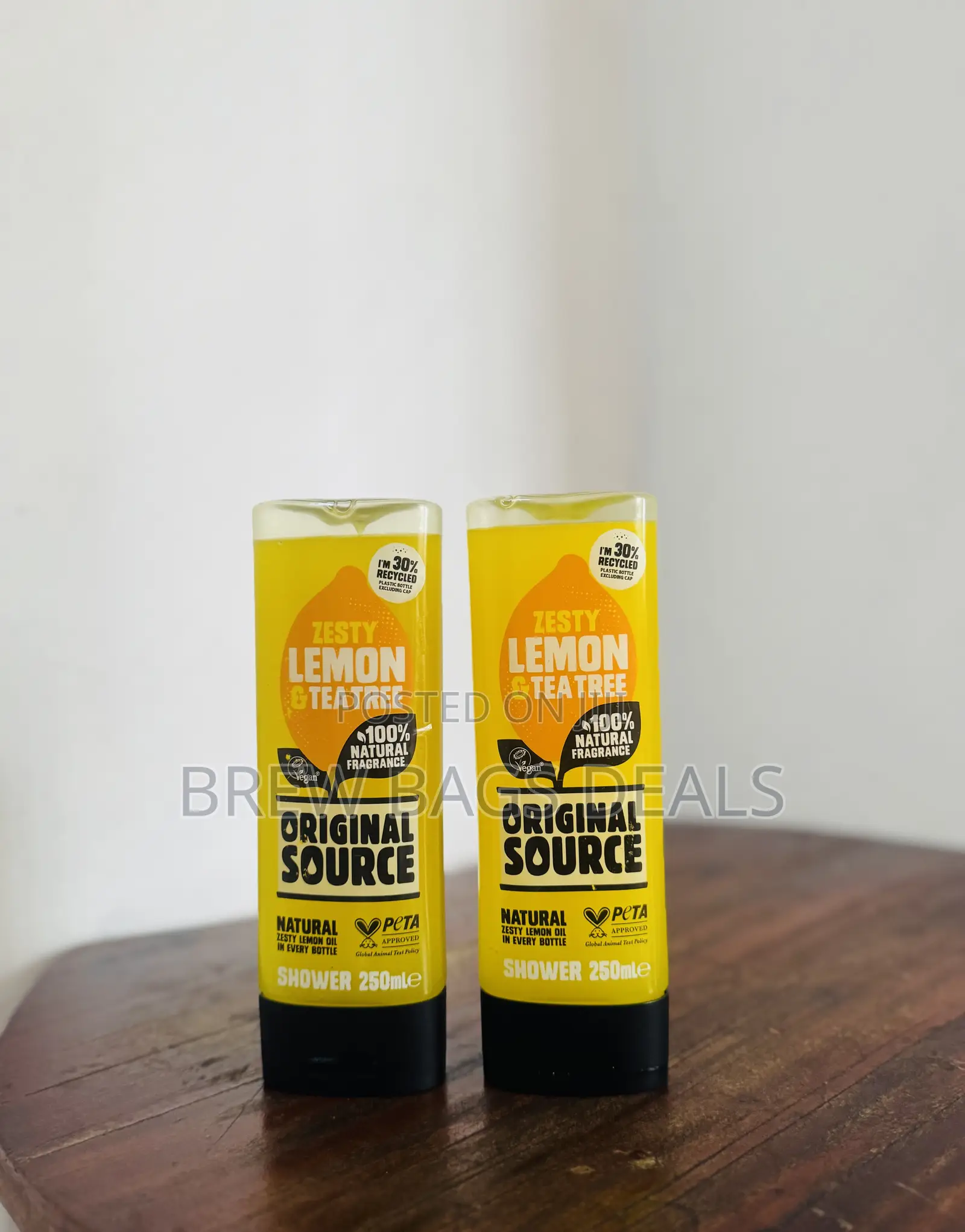 Original Source Zesty Lemon & Tea Tree Shower Gel in a 250ml From UK.