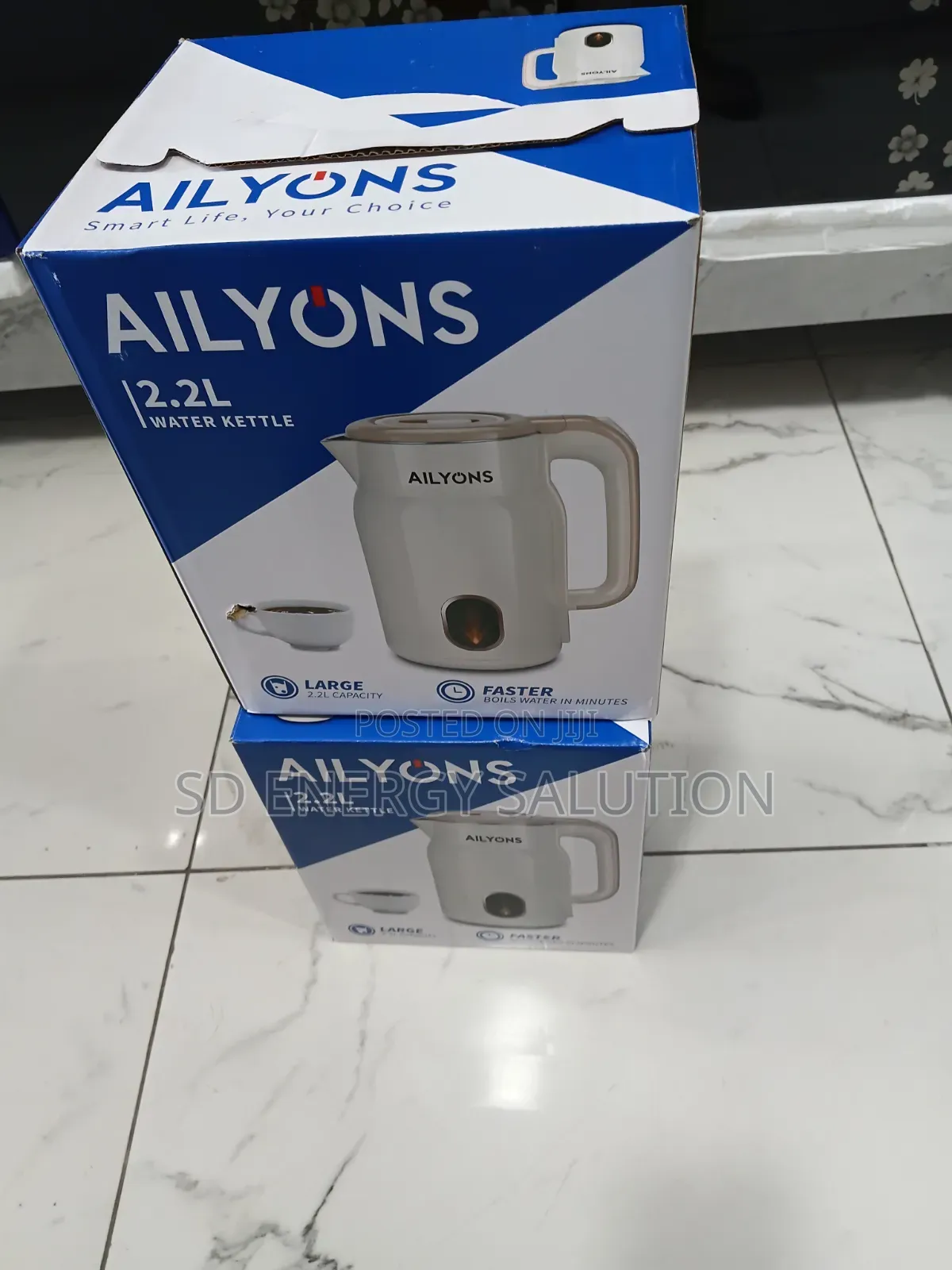 Ailyons 2.2L Kettle -Boil Fast,Saves Time
