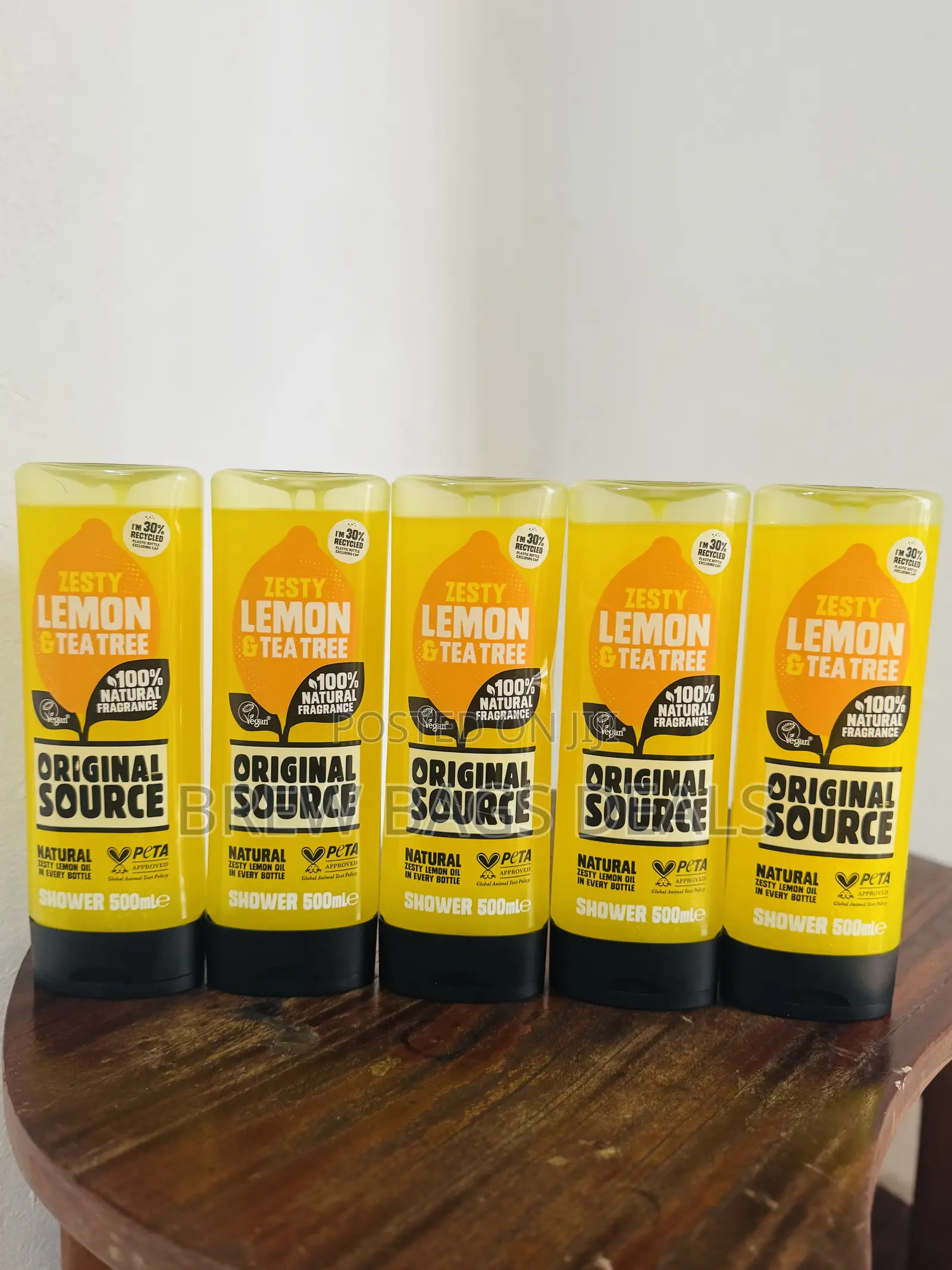 Original Source Zesty Lemon & Tea Tree Shower Gel in a 500ml From UK.