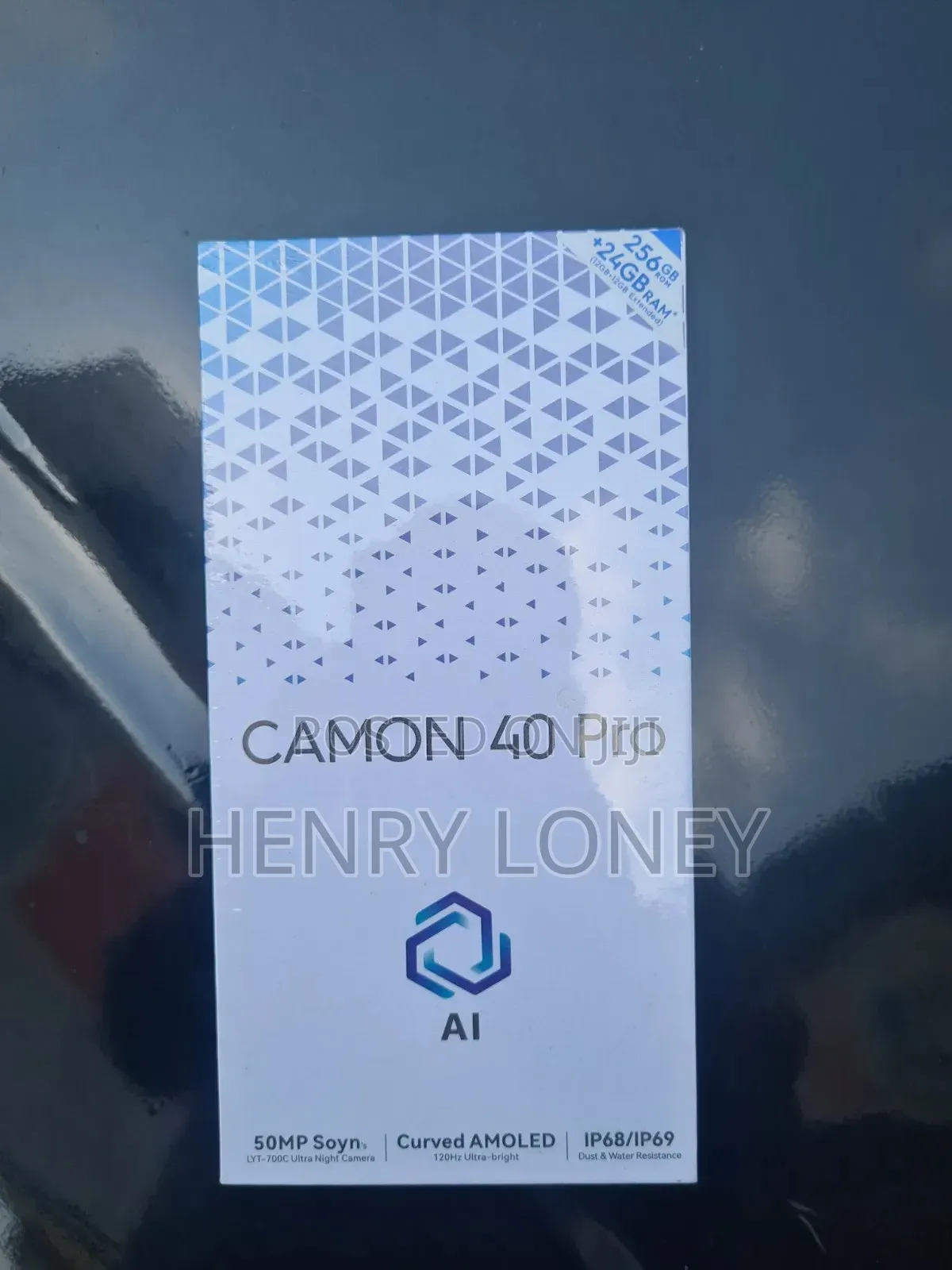 New Tecno Camon 40 256 GB Black