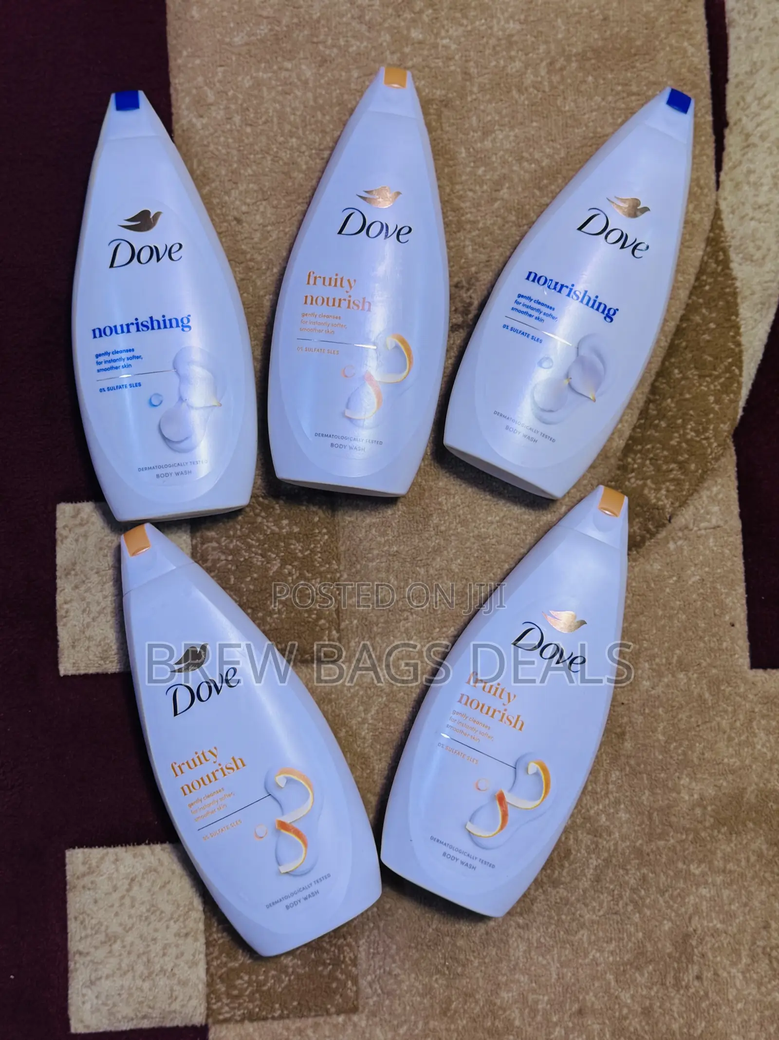 Dove Fruity & Nourishing Body Wash 720ml.