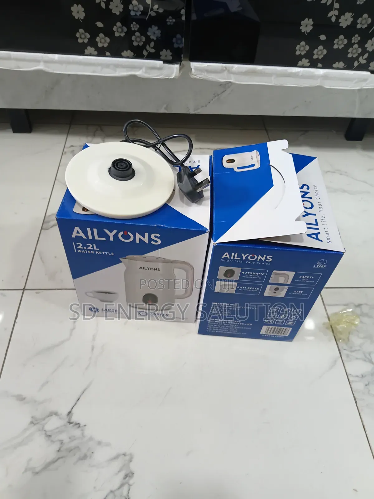 Heat Smart, Stay Safe- Ailyons Water Kettle