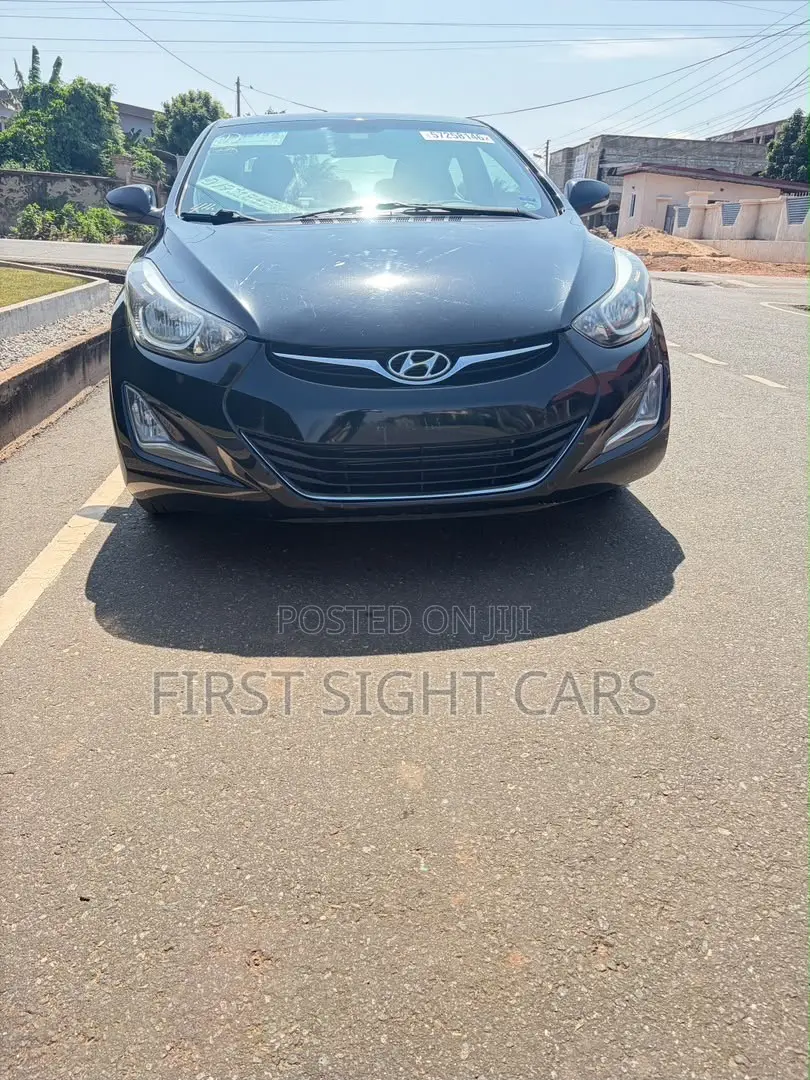 Hyundai Elantra Limited Sedan FWD (1.8L 4cyl 6A) 2016 Black