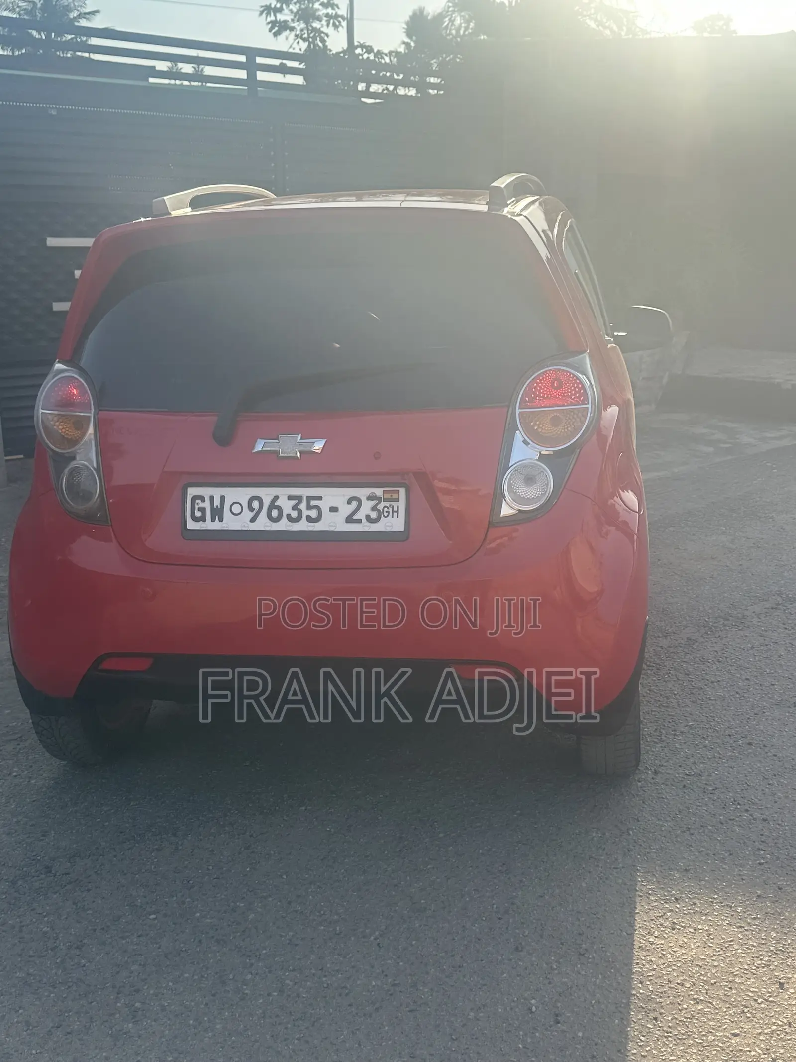 Chevrolet Spark 2012 Red