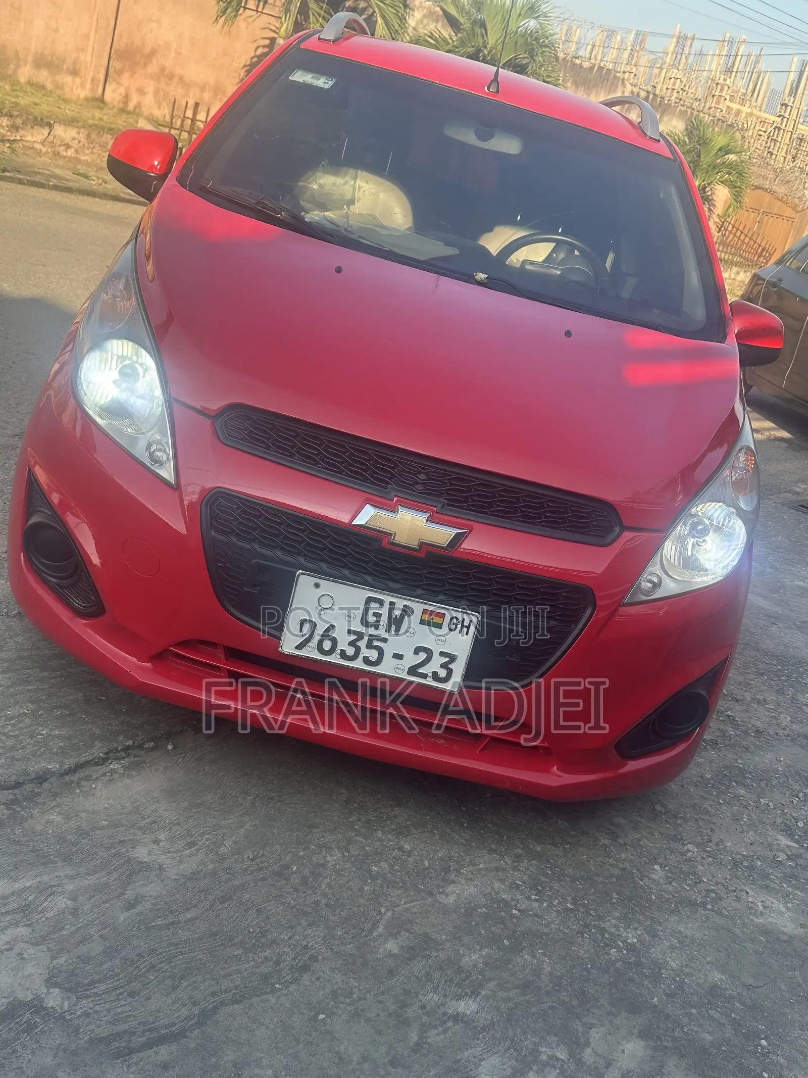 Chevrolet Spark 2012 Red