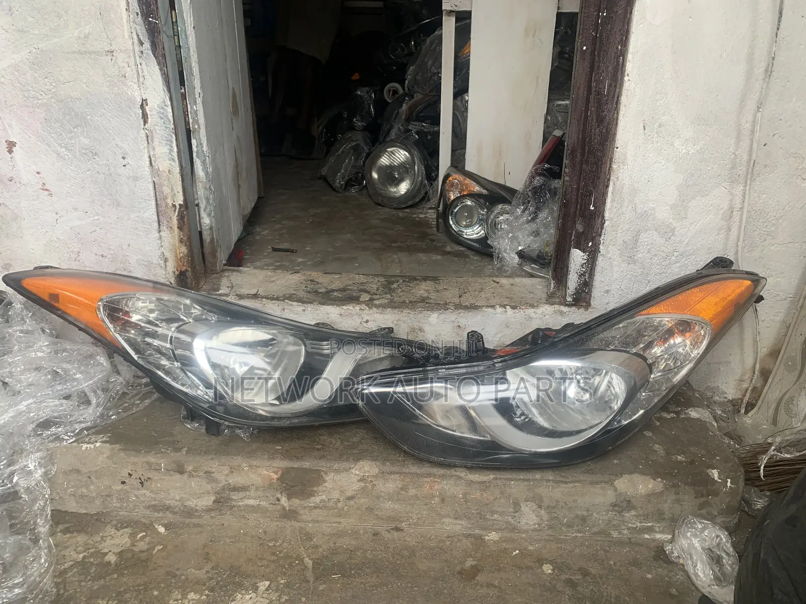 Elantra 2012 13 Head Light