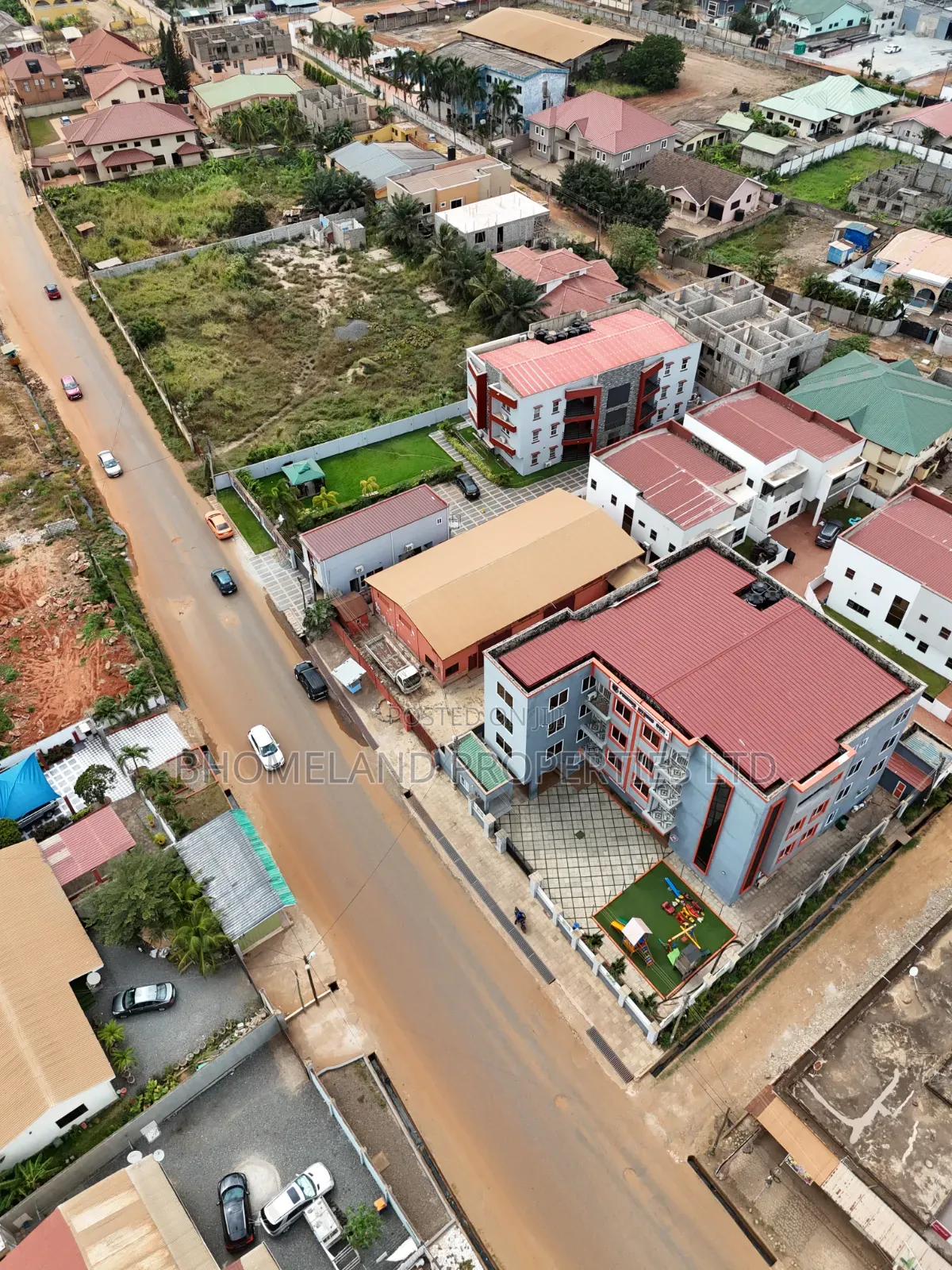 Direct Roadside 2 Plots at Shell Signboard Spintex