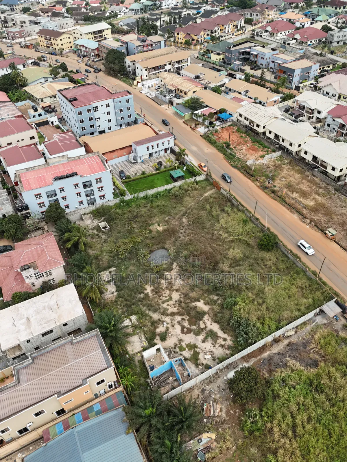 Direct Roadside 2 Plots at Shell Signboard Spintex