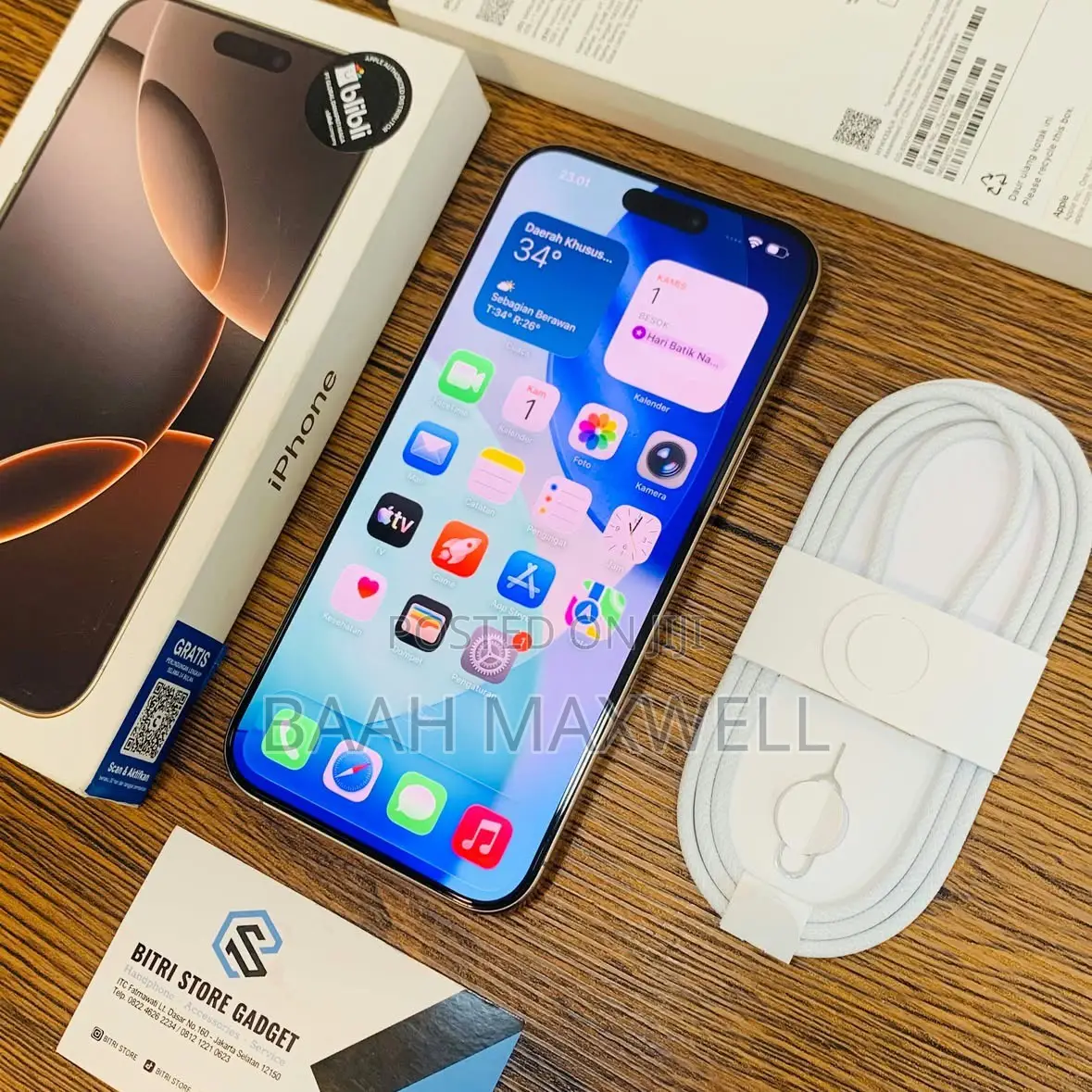 Apple iPhone 16 Pro Max 512 GB Gold