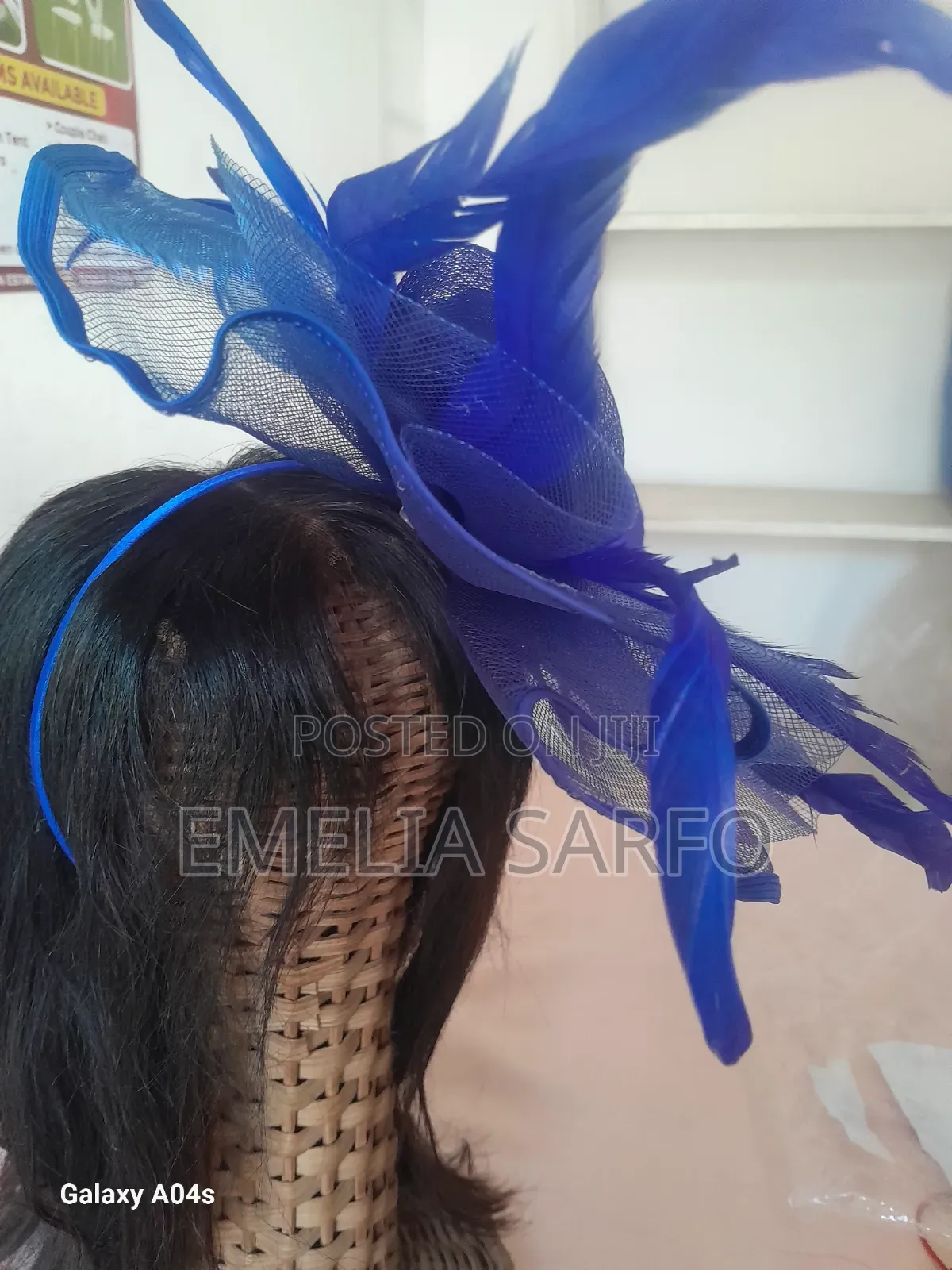 Blue Facinator Hat