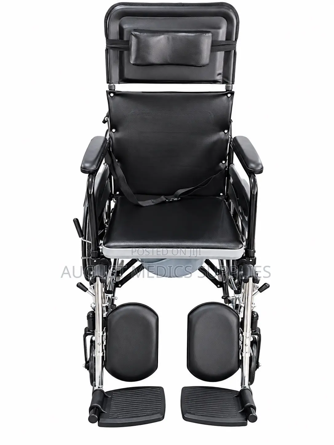Commode Wheelchair Long Back
