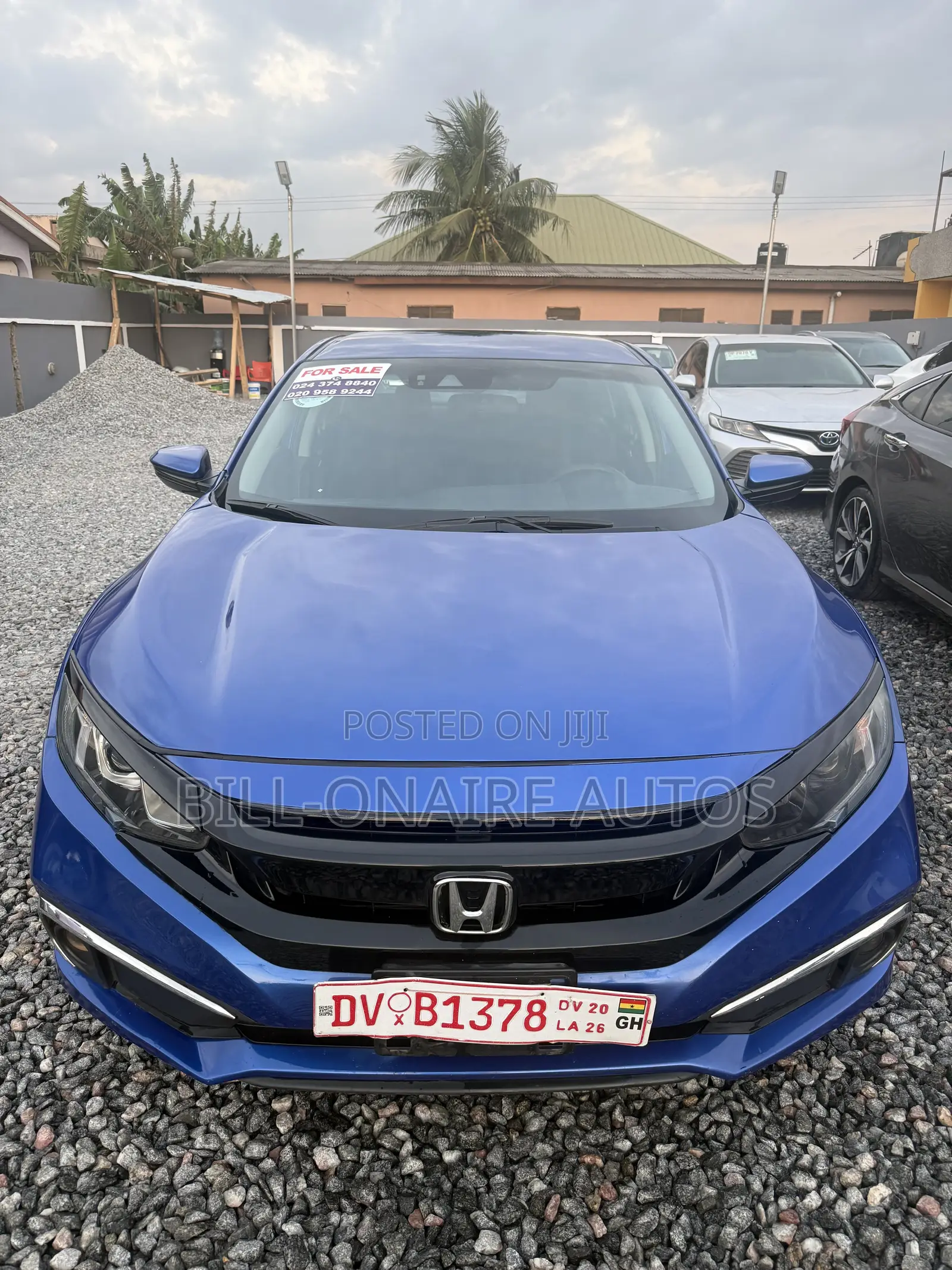 Honda Civic LX Sedan 2020 Blue