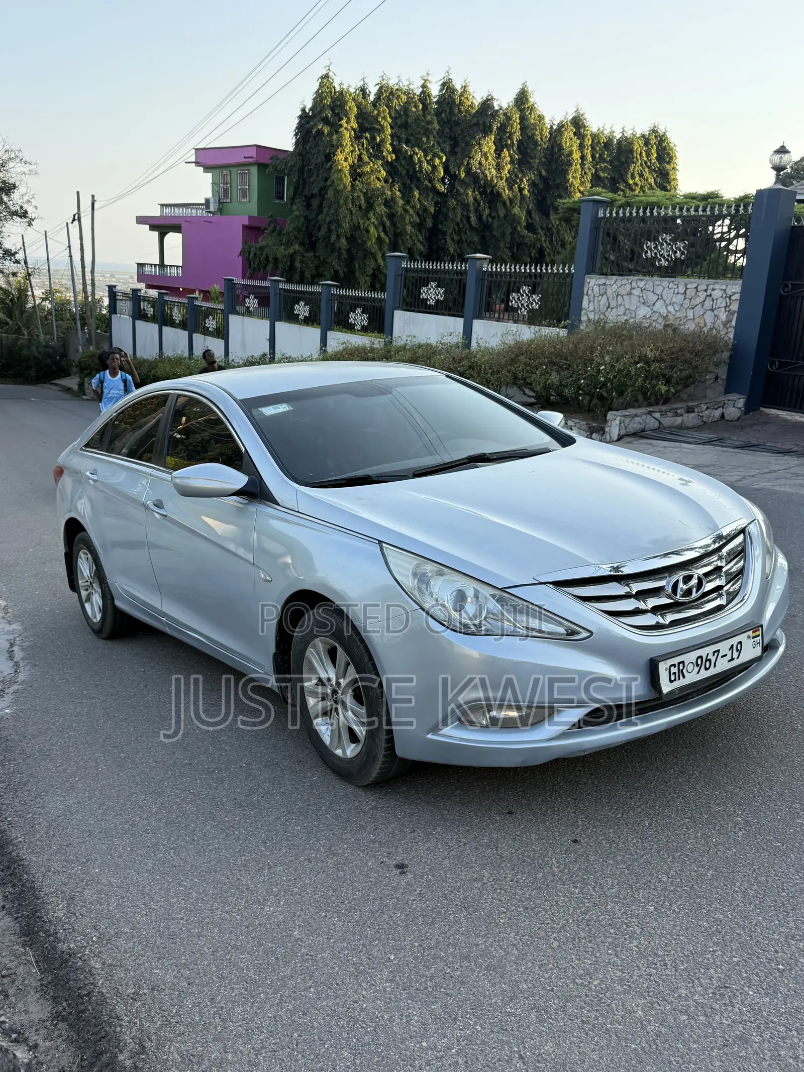 Hyundai Sonata GLS Sedan FWD (2.4L 4cyl 6A) 2011 Silver