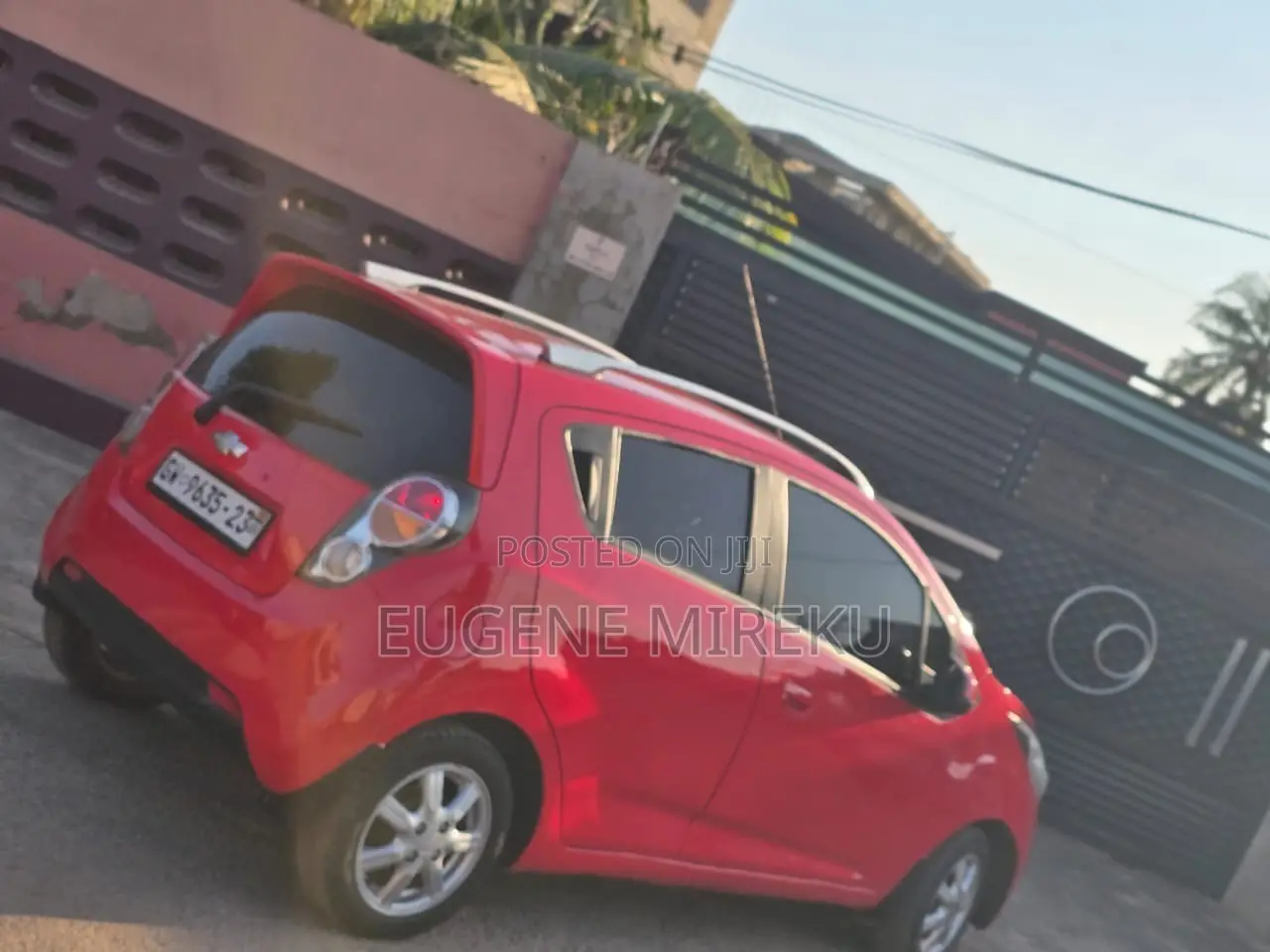 Chevrolet Spark 2012 Red