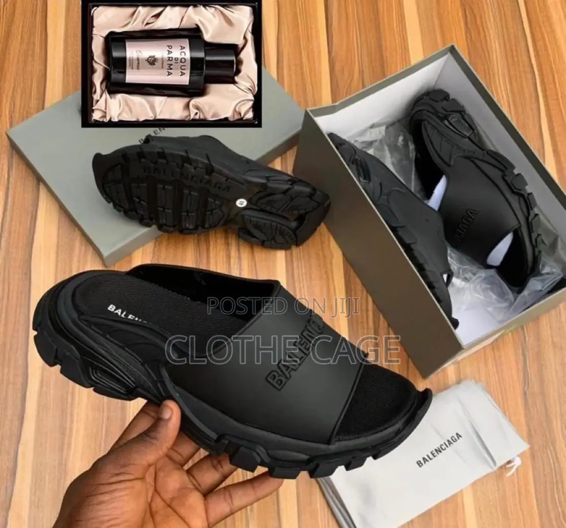 Balenciaga Track Slide Sandals