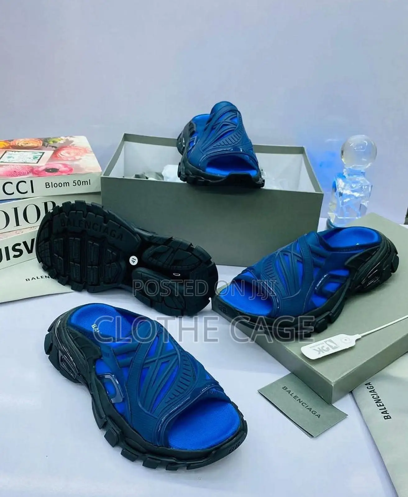Balenciaga Track Slide Sandals
