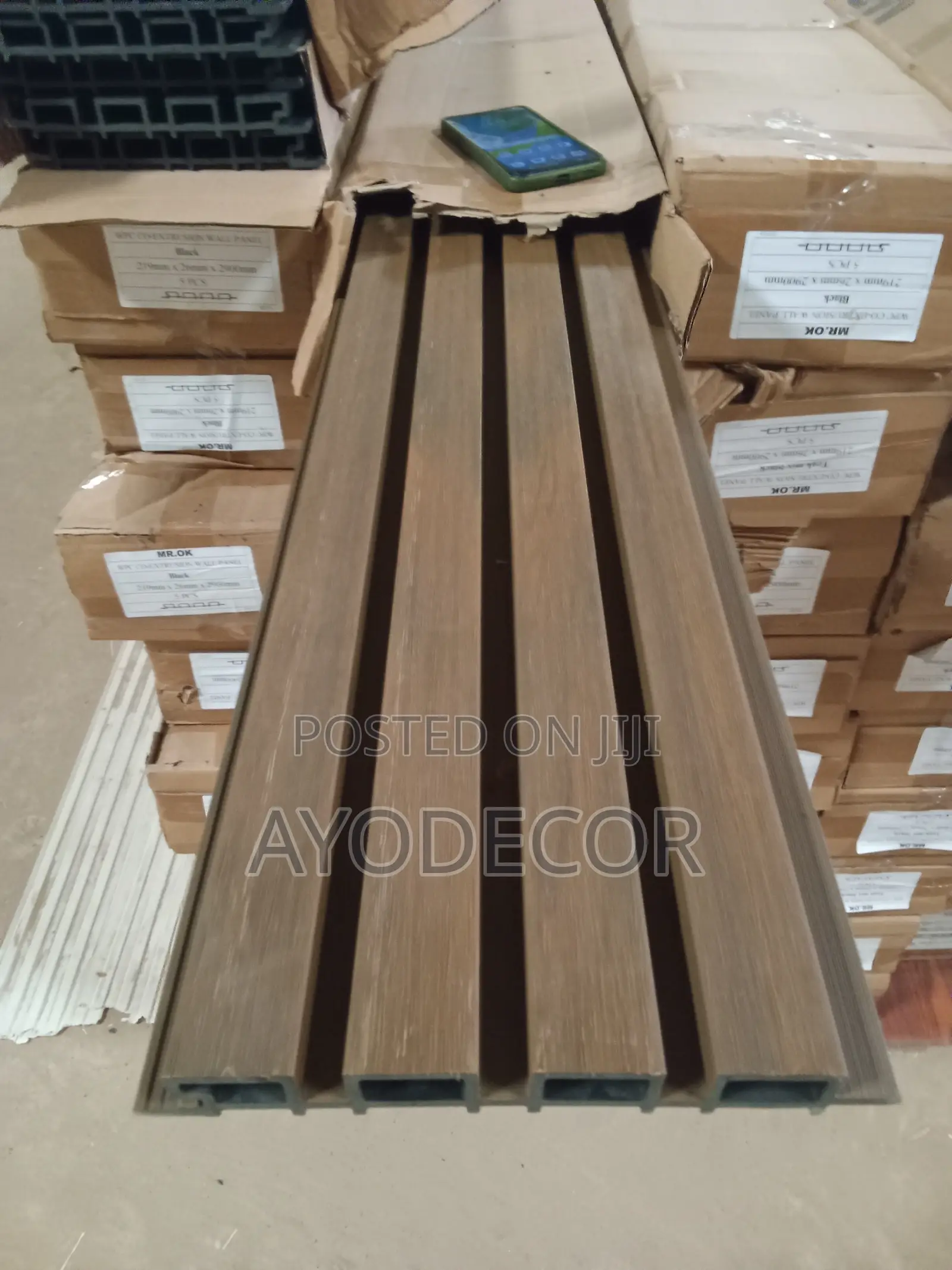 Outdoor WPCs Panels Quality Exterior Wall Cladding 22x290 Cm