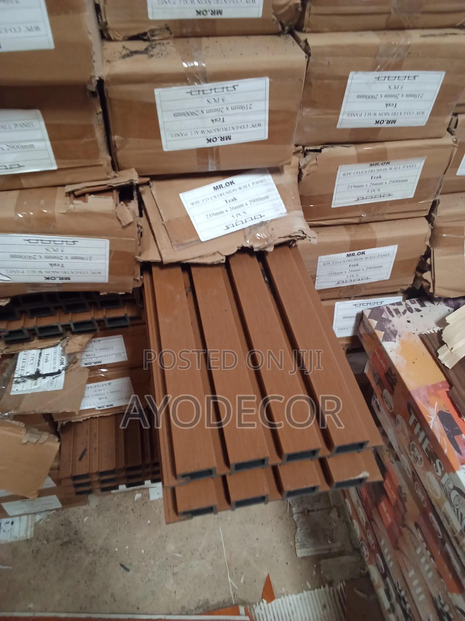 Outdoor WPCs Panels Quality Exterior Wall Cladding 22x290 Cm