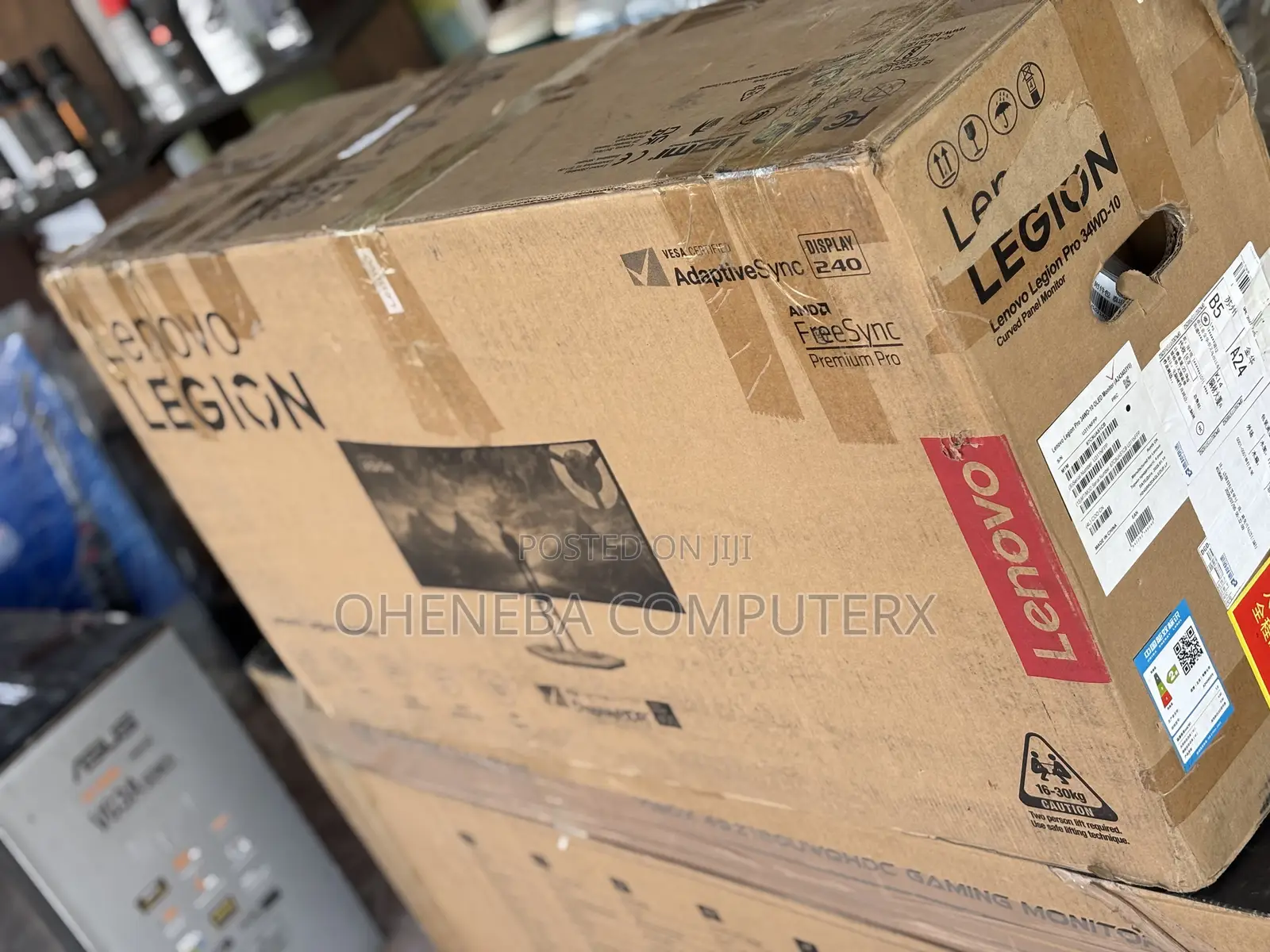 Lenovo Legion 34" WQHD OLED 240Hz Gaming Monitor