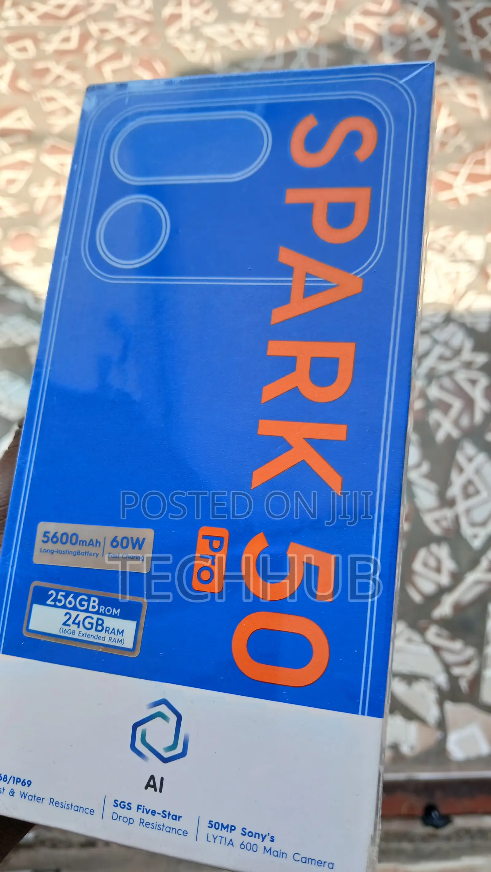 New Tecno Spark 50 Pro 256 GB Black