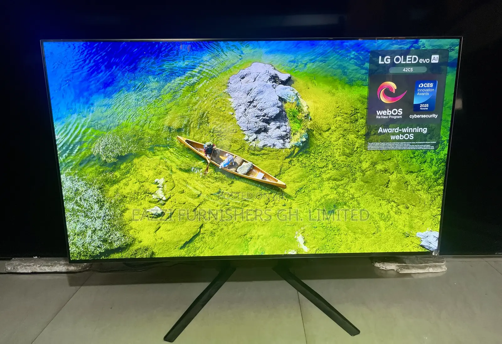 OLED42C55LA LG OLED 42 Inches 4k Immersion HDR Uhd Smart 4k at 144 Hz TV